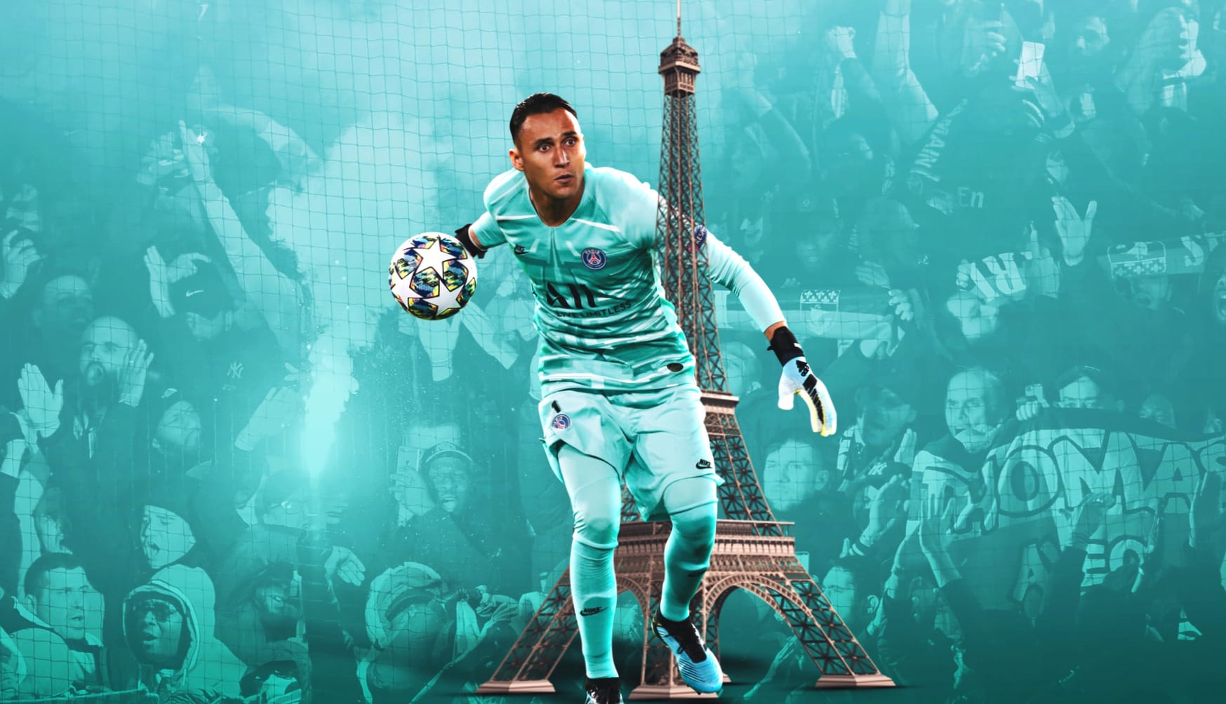 Keylor Navas at 320 x 480 iPhone size wallpapers HD quality