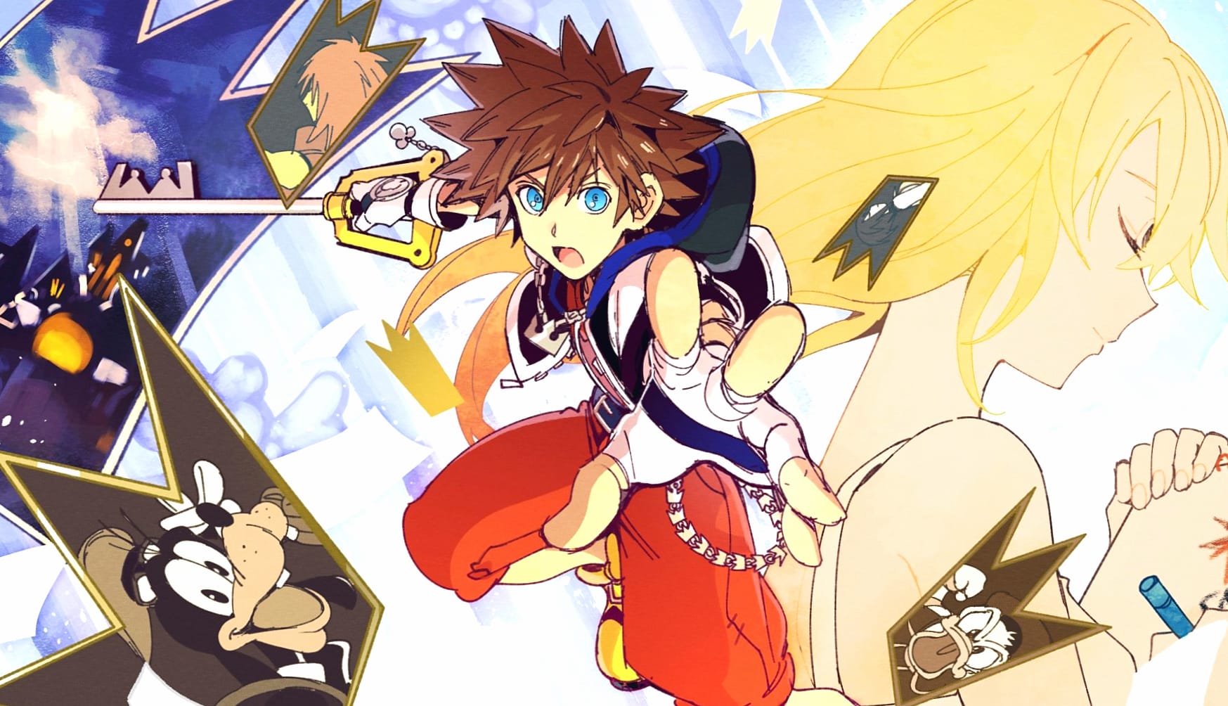 Kingdom Hearts Chain Of Memories at 640 x 960 iPhone 4 size wallpapers HD quality