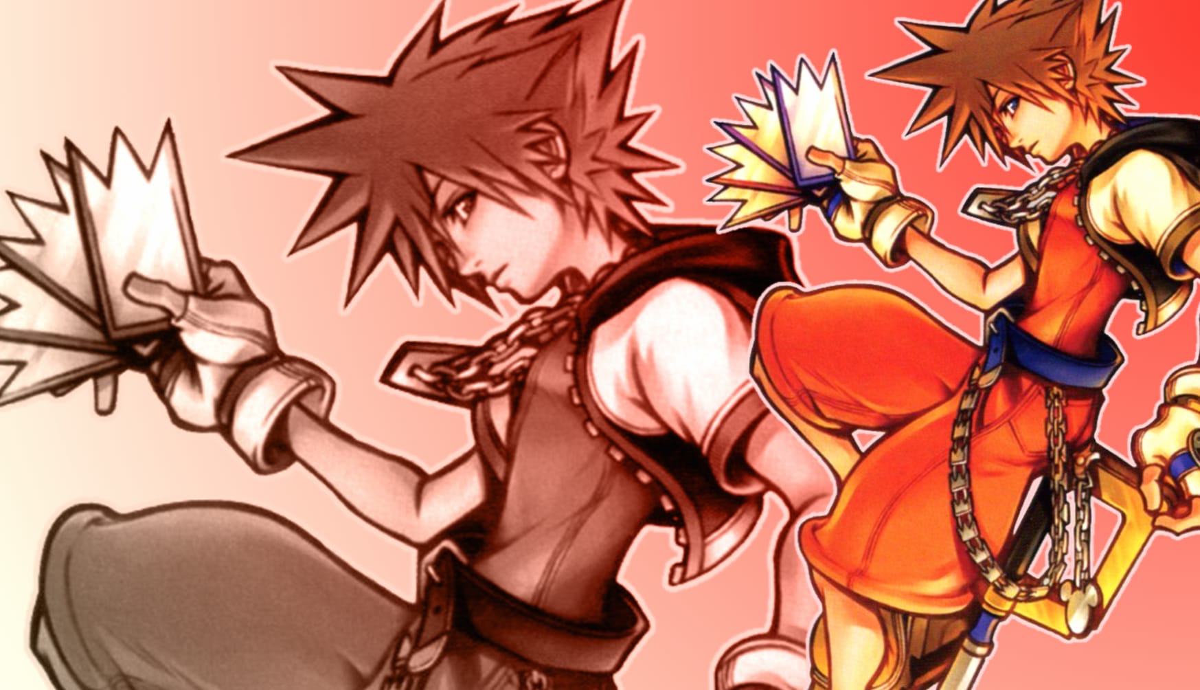 Kingdom Hearts Re Chain of Memories at 320 x 480 iPhone size wallpapers HD quality