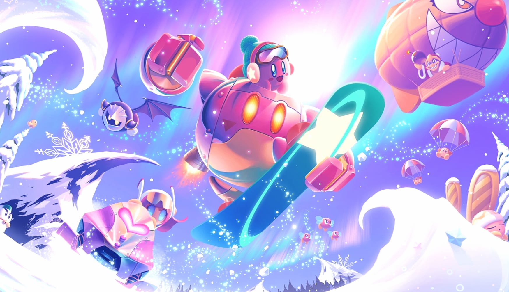 Kirby Planet Robobot at 640 x 1136 iPhone 5 size wallpapers HD quality