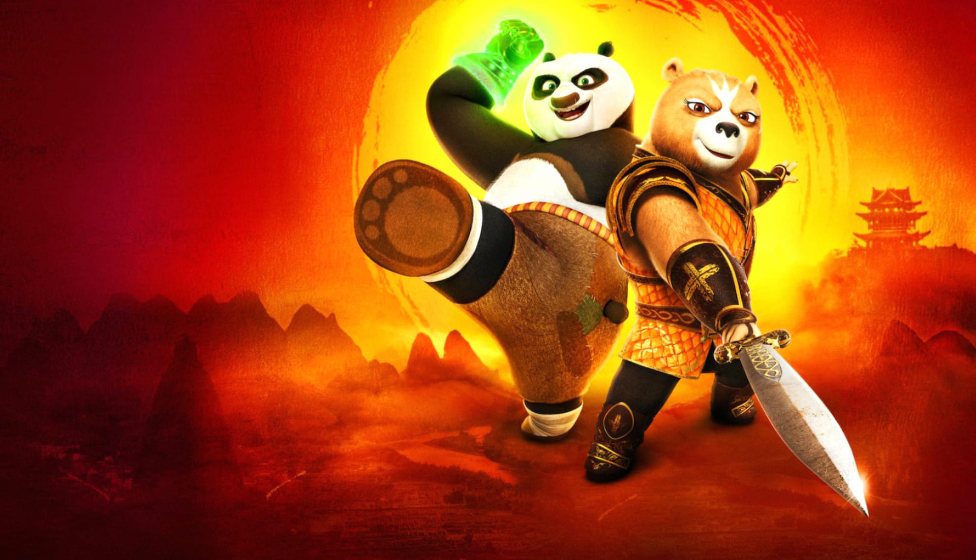 Kung Fu Panda The Dragon Knight at 1280 x 960 size wallpapers HD quality