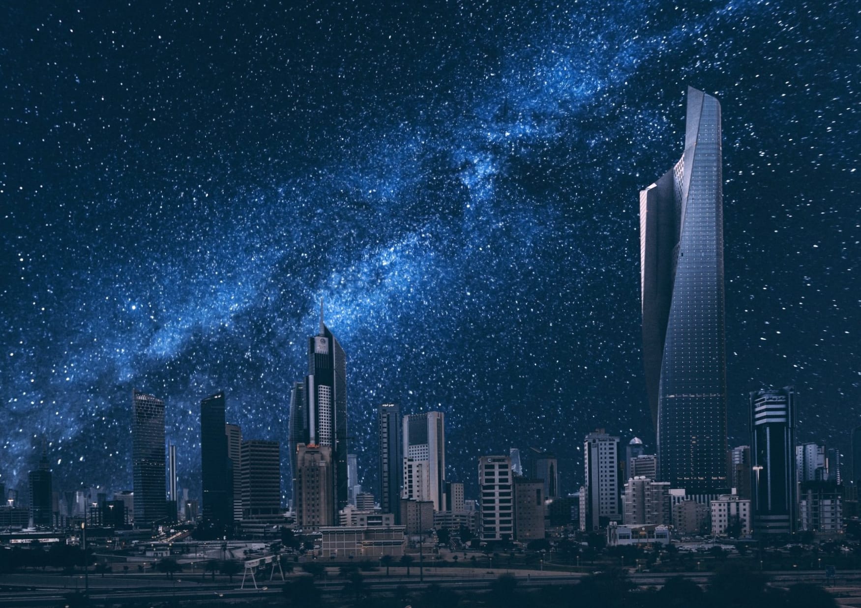 Kuwait City at 640 x 1136 iPhone 5 size wallpapers HD quality