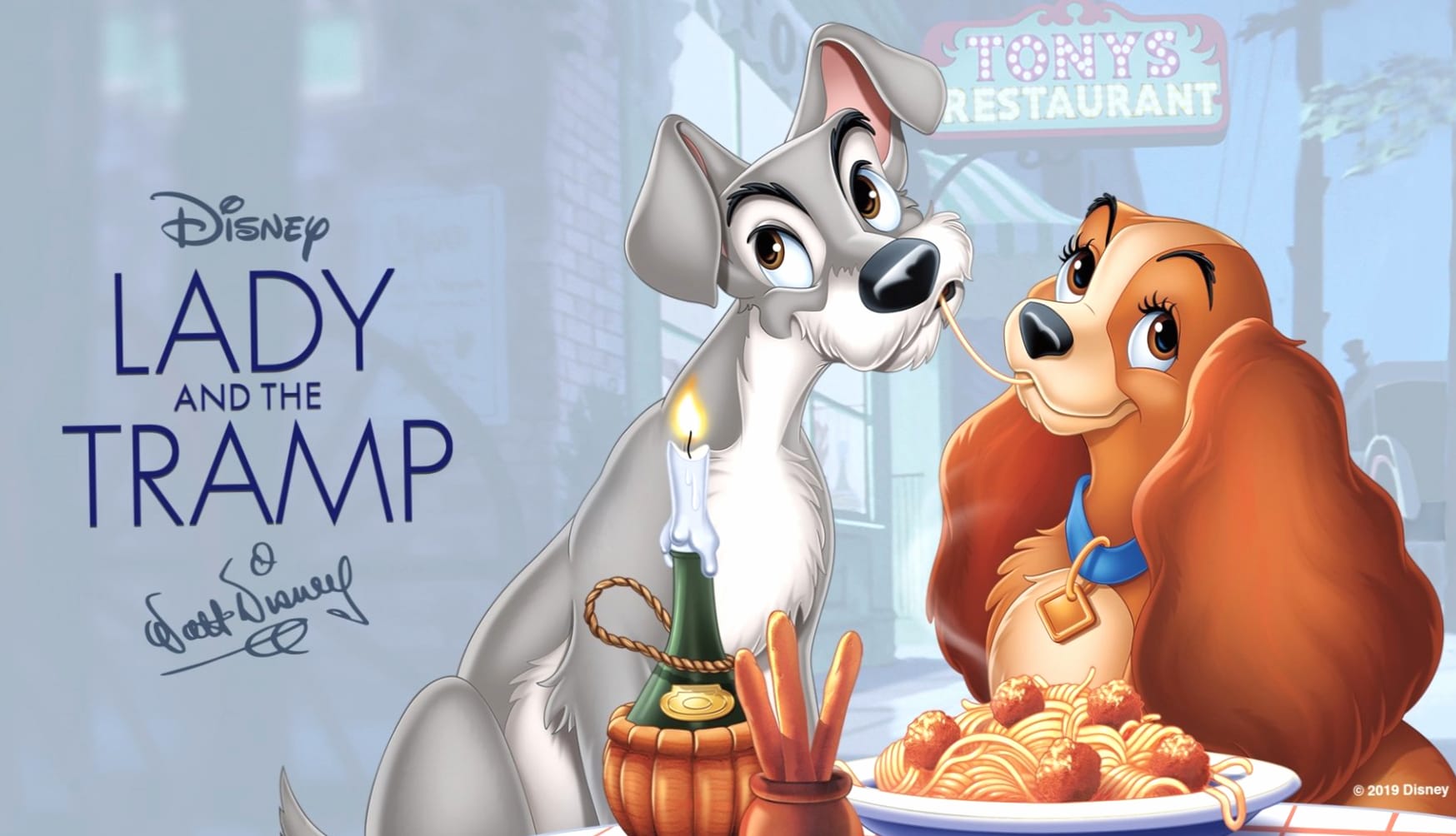 Lady and the Tramp (1955) at 750 x 1334 iPhone 6 size wallpapers HD quality