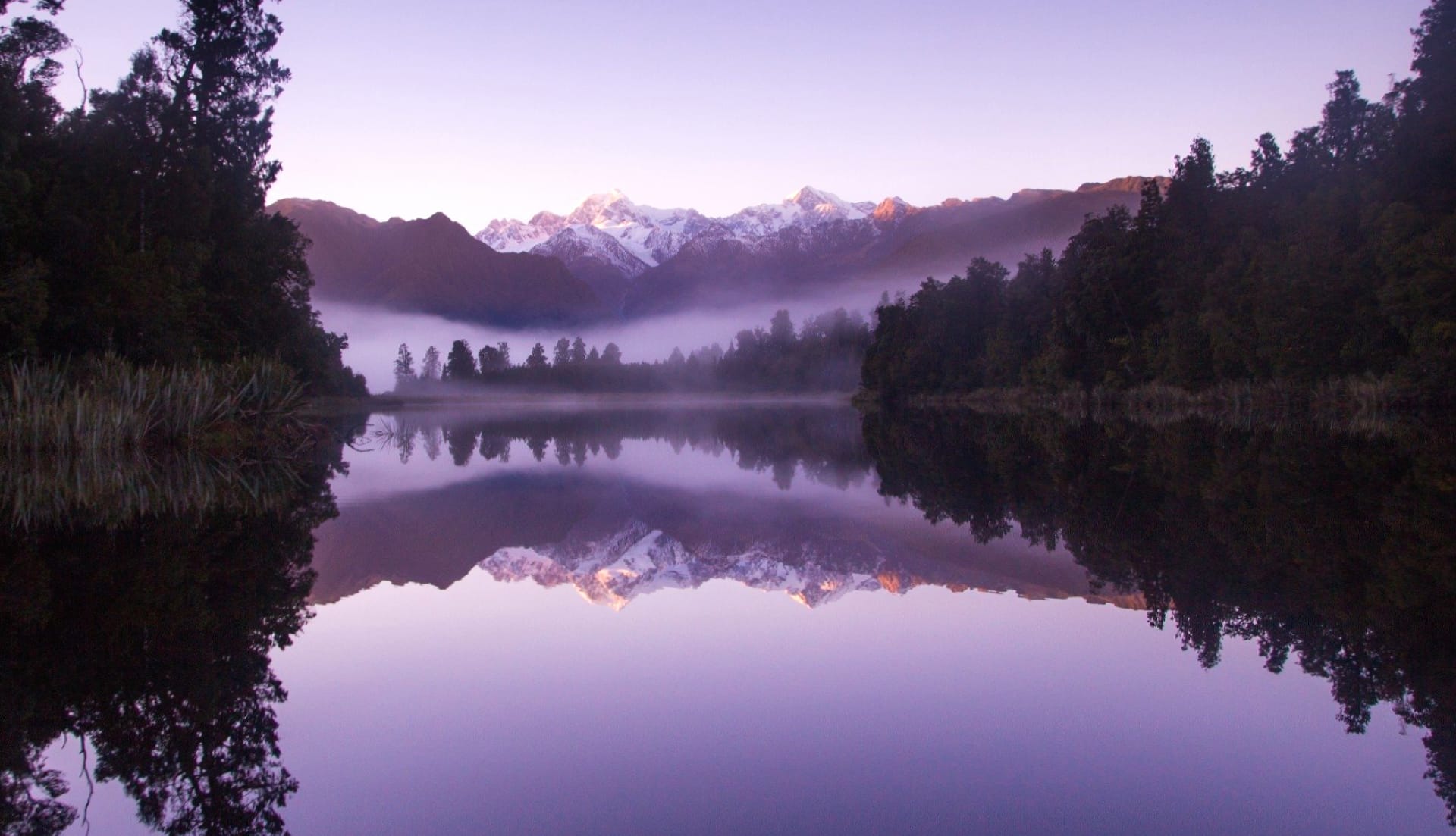 Lake Matheson at 750 x 1334 iPhone 6 size wallpapers HD quality