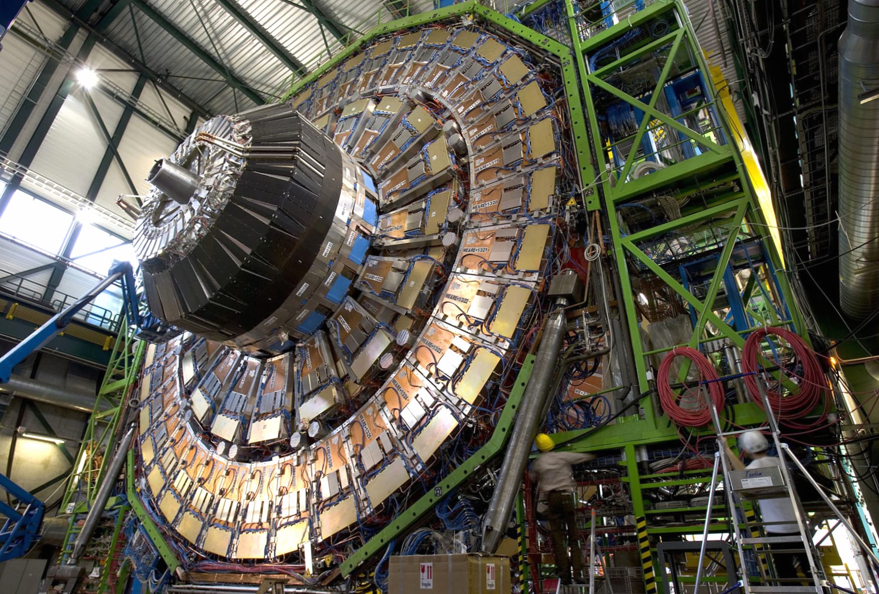 Large Hadron Collider at 640 x 960 iPhone 4 size wallpapers HD quality