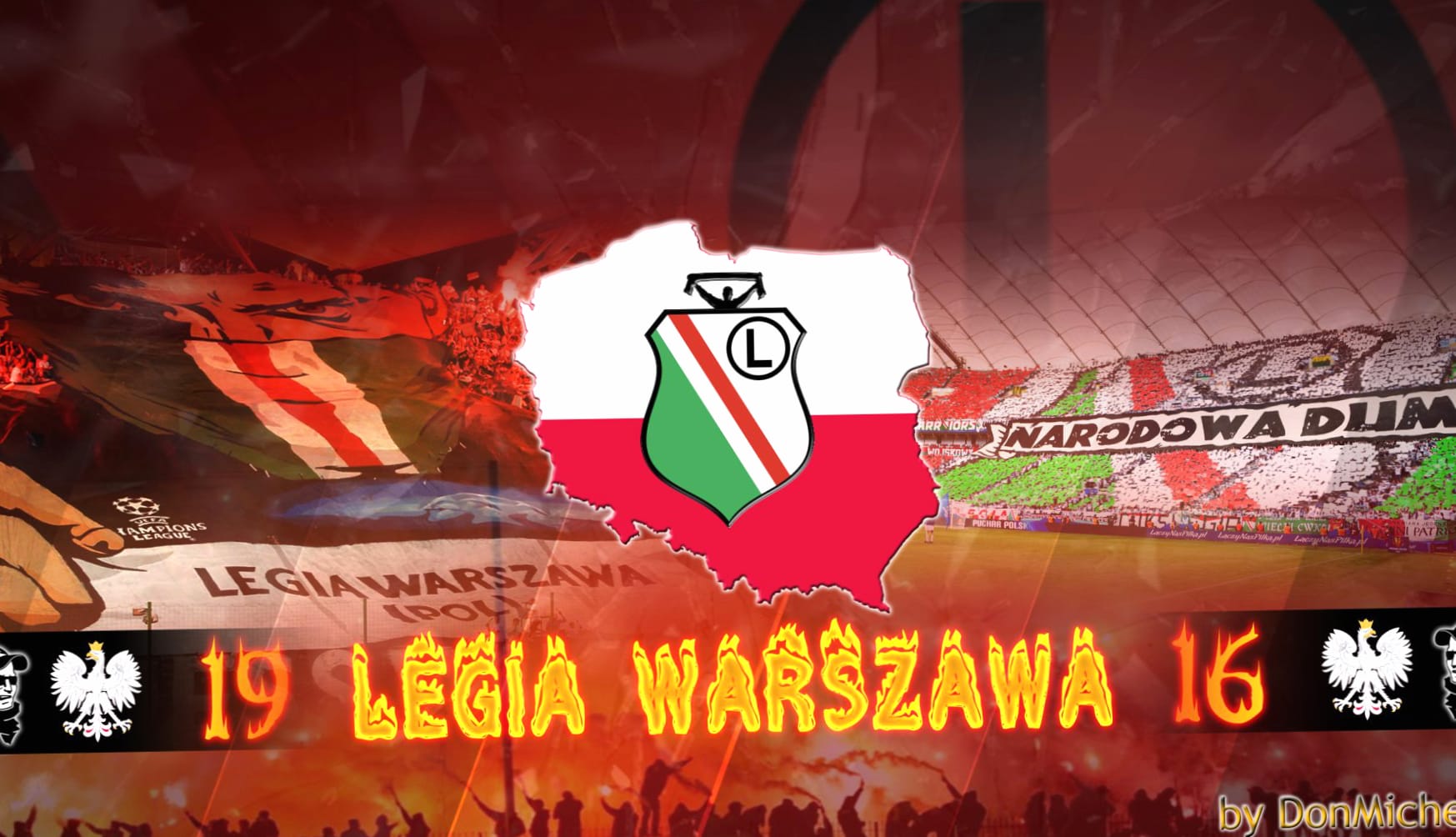 Legia Warsaw at 2048 x 2048 iPad size wallpapers HD quality