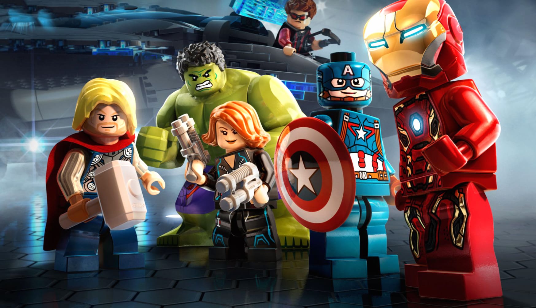 LEGO Marvels Avengers at 320 x 480 iPhone size wallpapers HD quality