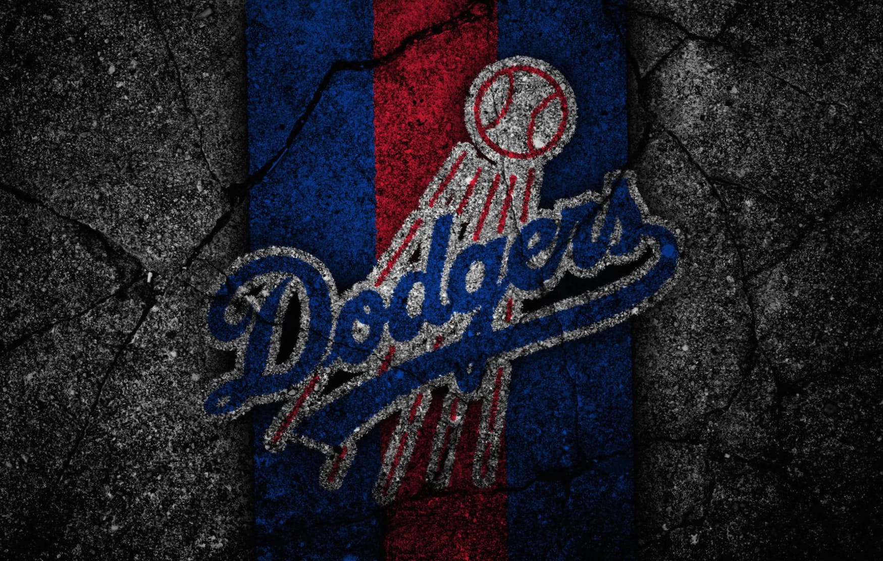 Los Angeles Dodgers at 320 x 480 iPhone size wallpapers HD quality