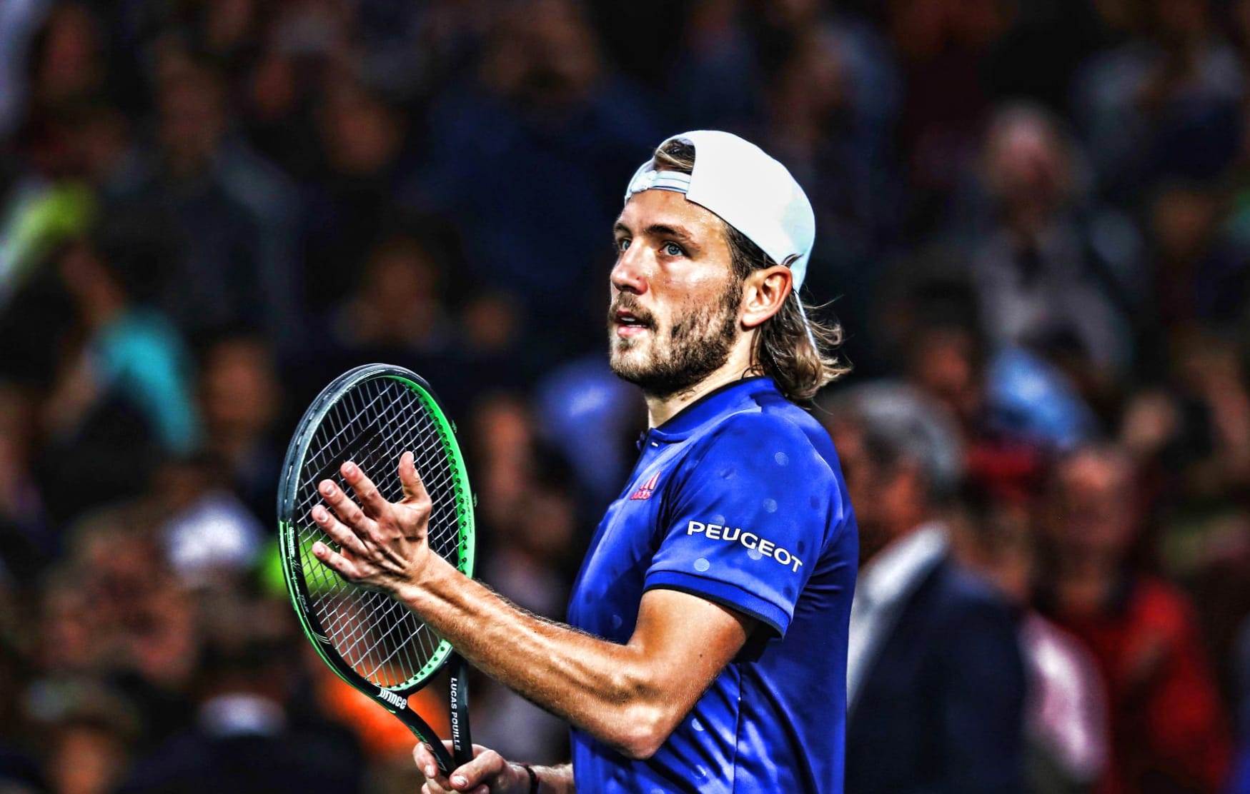 Lucas Pouille at 1334 x 750 iPhone 7 size wallpapers HD quality