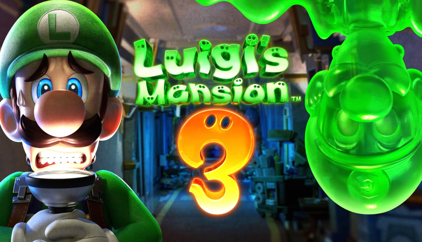 Luigis Mansion 3 at 1334 x 750 iPhone 7 size wallpapers HD quality
