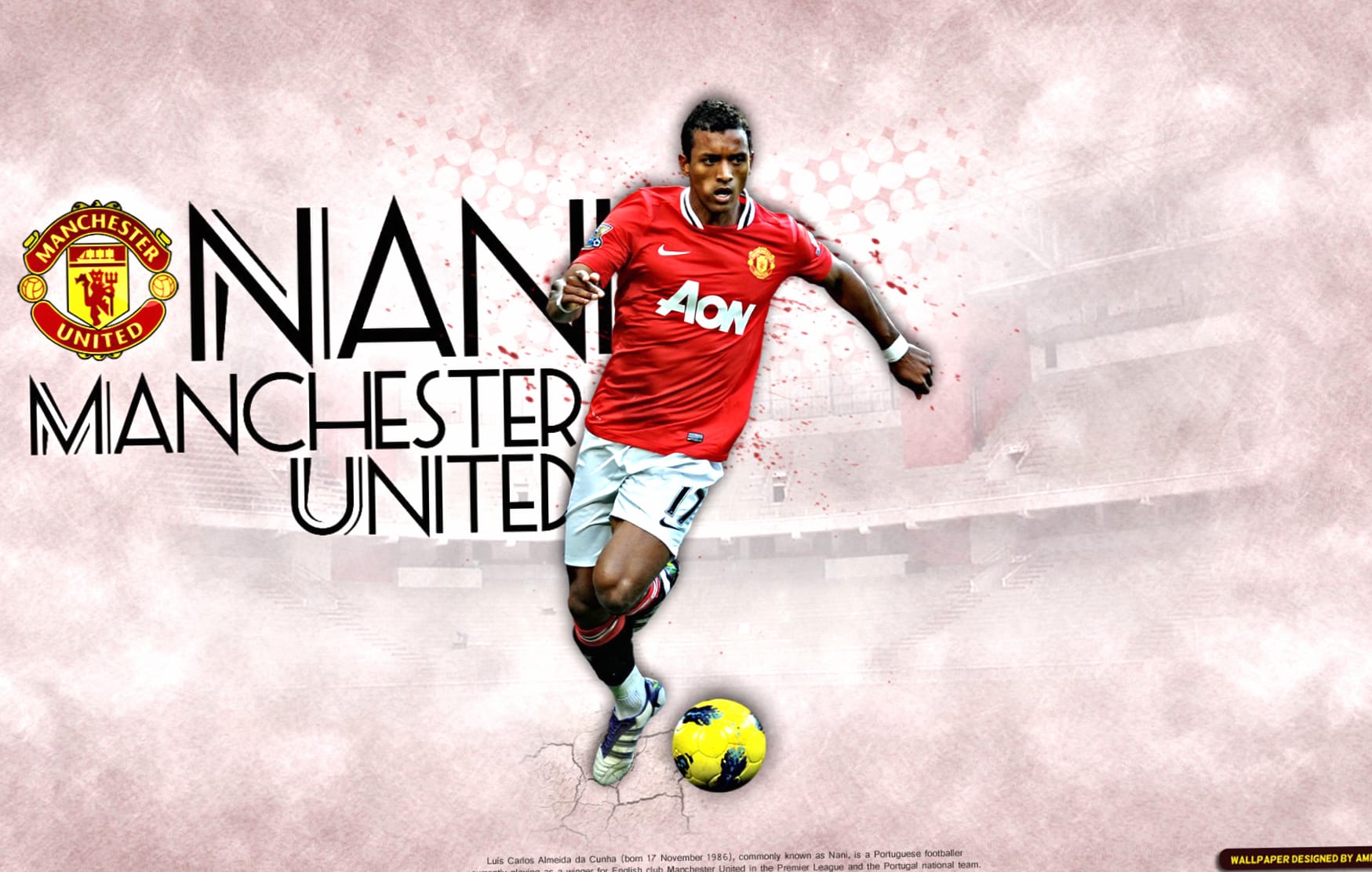 Luis Nani at 640 x 1136 iPhone 5 size wallpapers HD quality