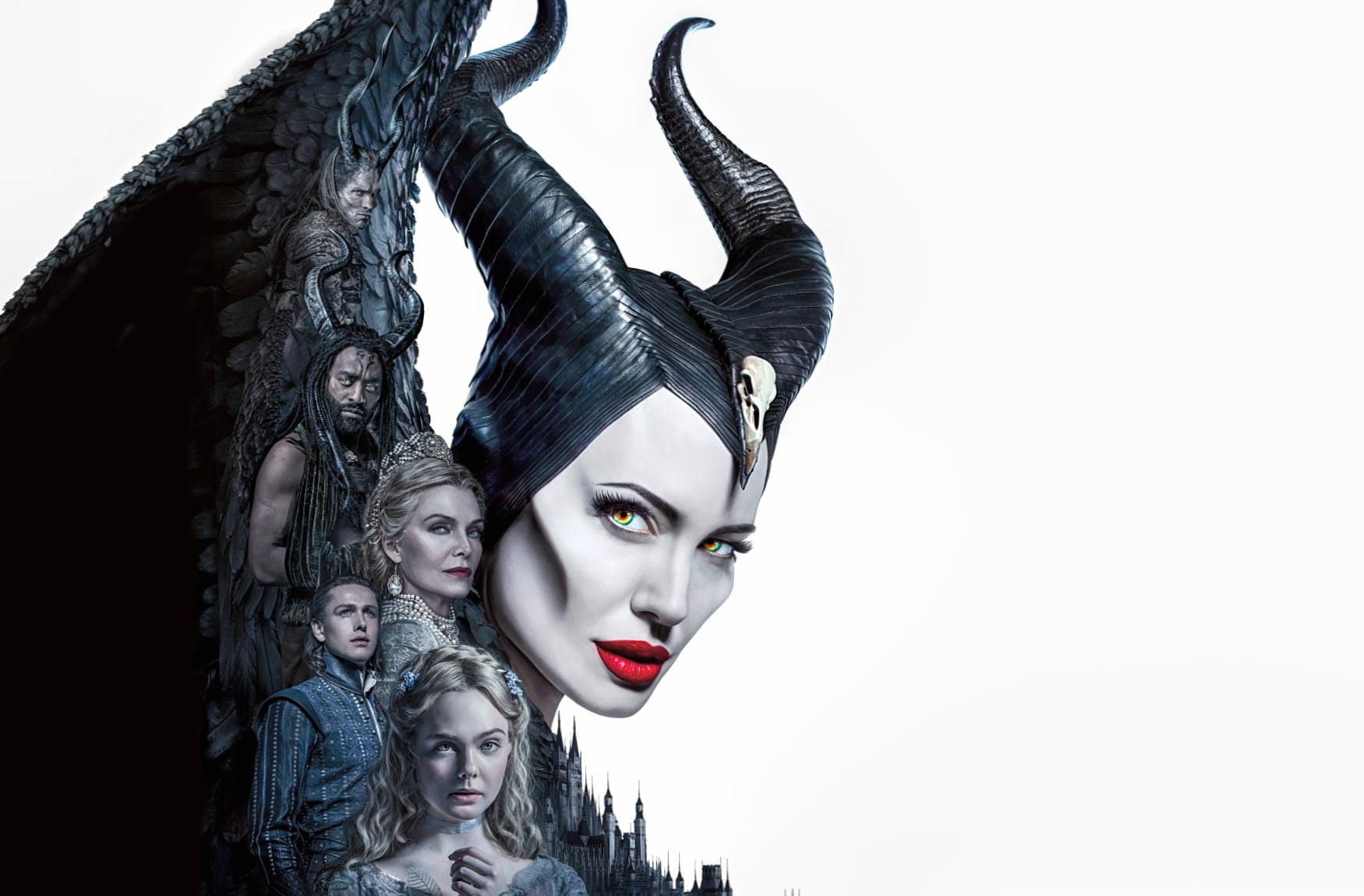 Maleficent Mistress of Evil at 320 x 480 iPhone size wallpapers HD quality