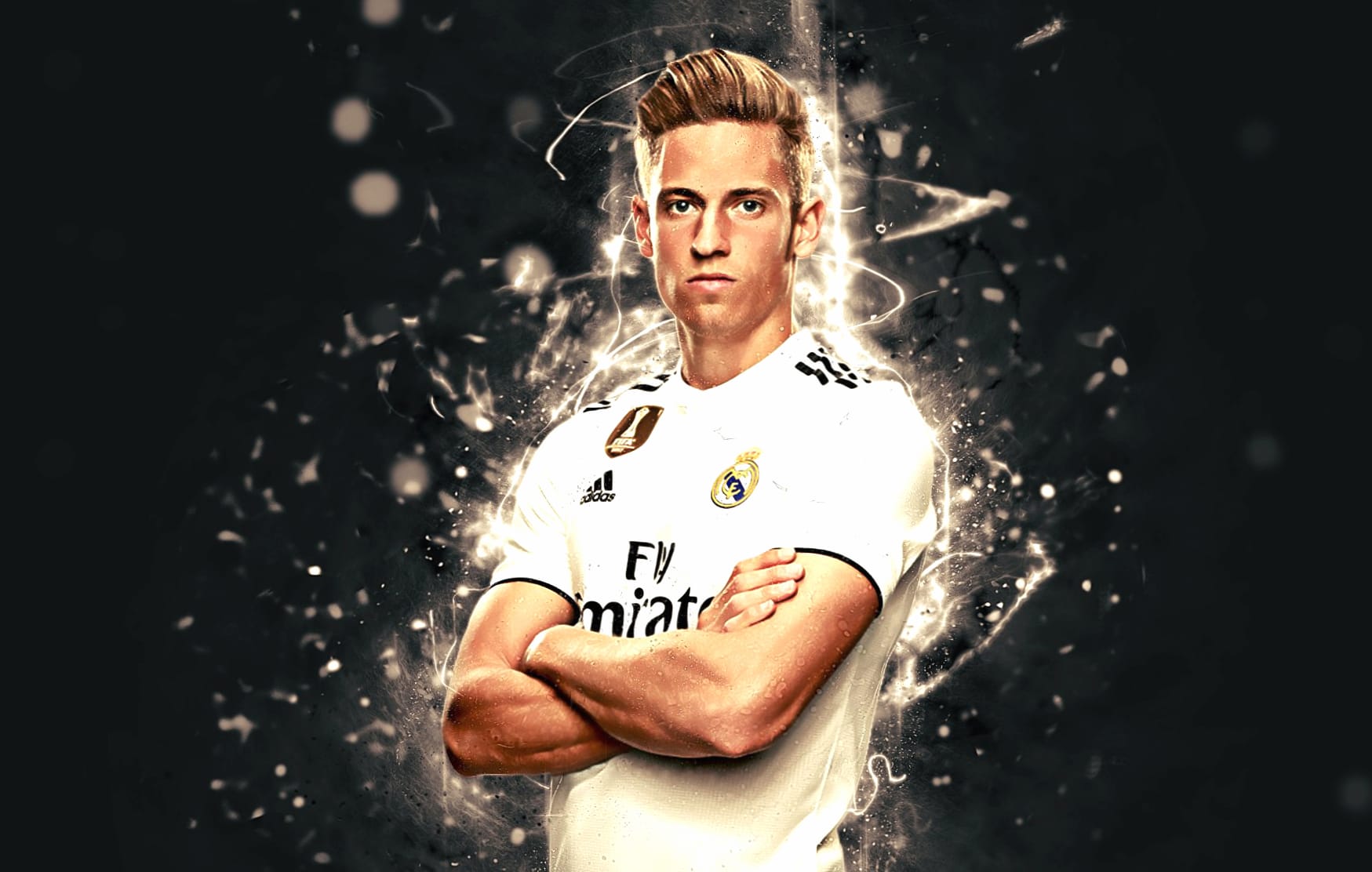 Marcos Llorente at 1024 x 1024 iPad size wallpapers HD quality