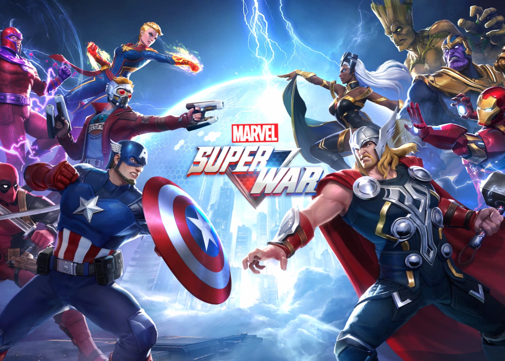 Marvel Super War at 2048 x 2048 iPad size wallpapers HD quality