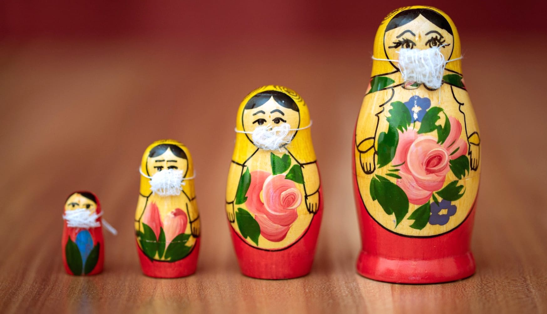Matryoshka doll at 640 x 1136 iPhone 5 size wallpapers HD quality