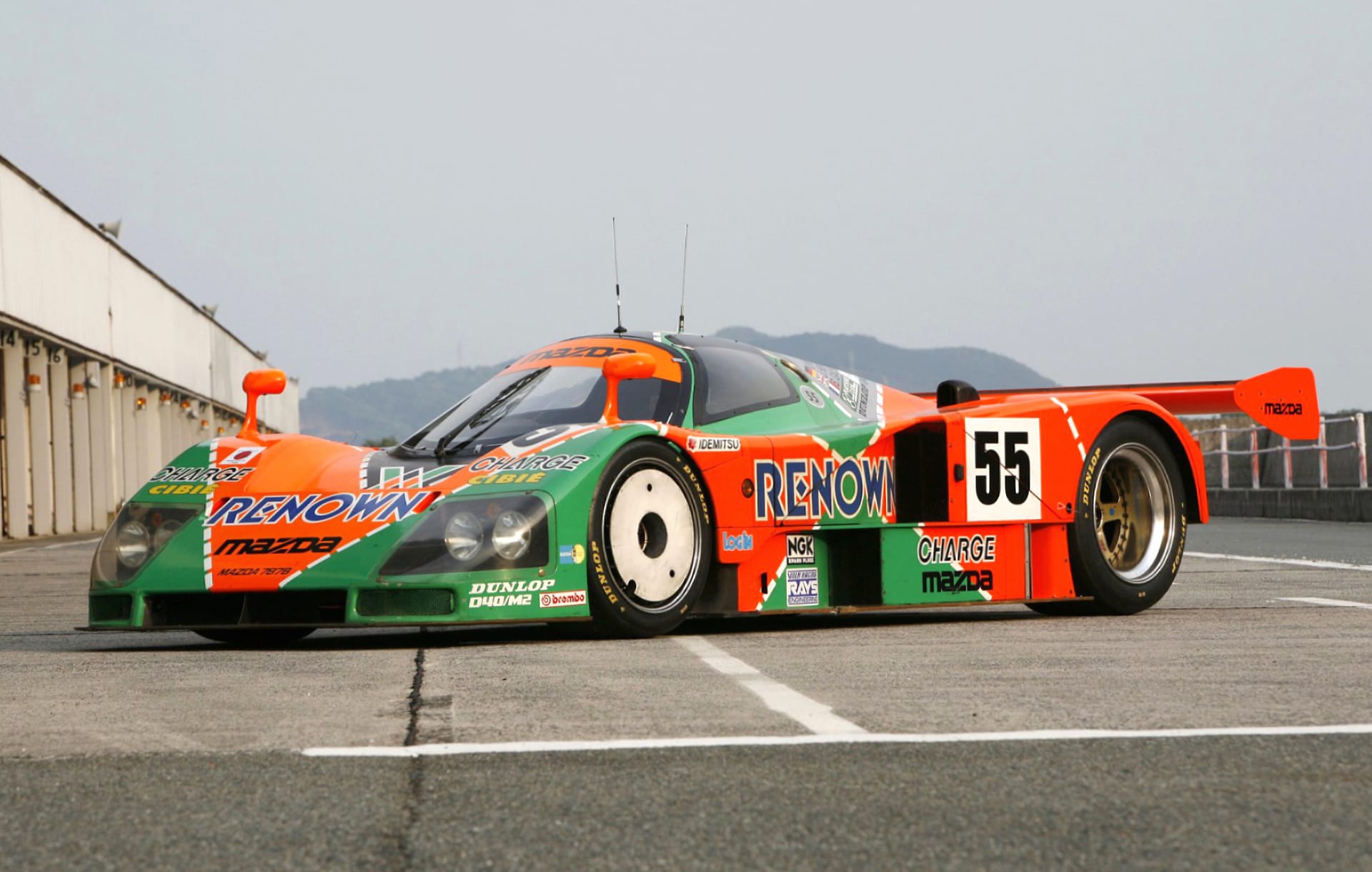 Mazda 787B at 1334 x 750 iPhone 7 size wallpapers HD quality
