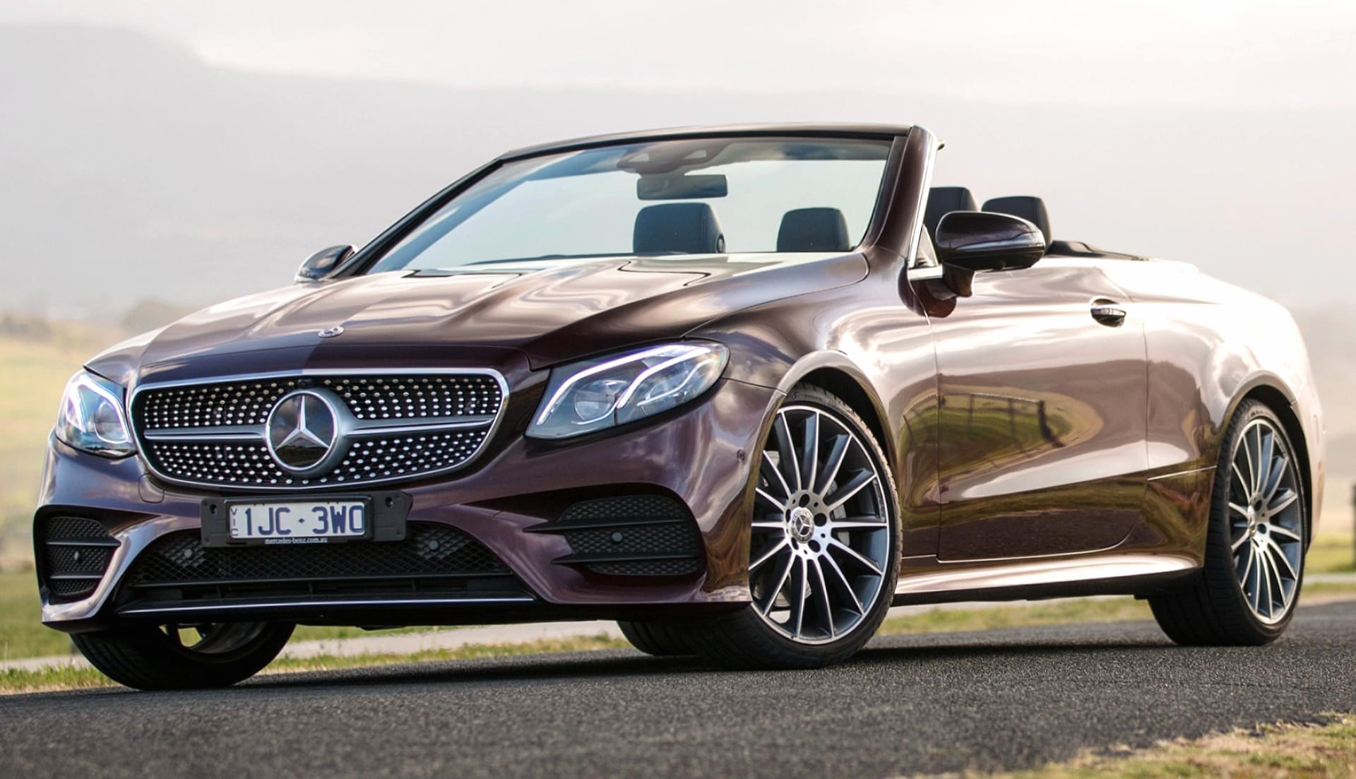 Mercedes-Benz E 300 Cabriolet AMG Line wallpapers HD quality