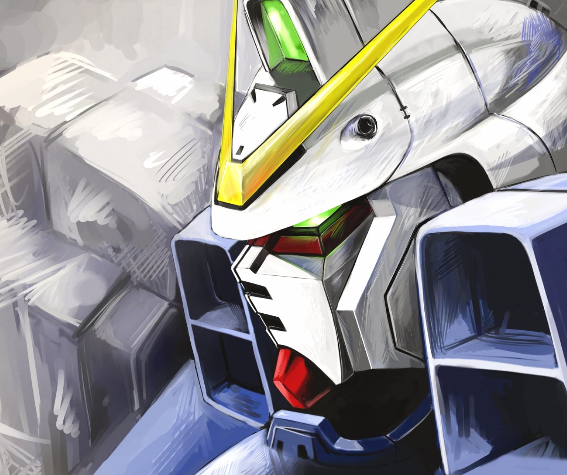 Mobile Suit Victory Gundam at 2048 x 2048 iPad size wallpapers HD quality