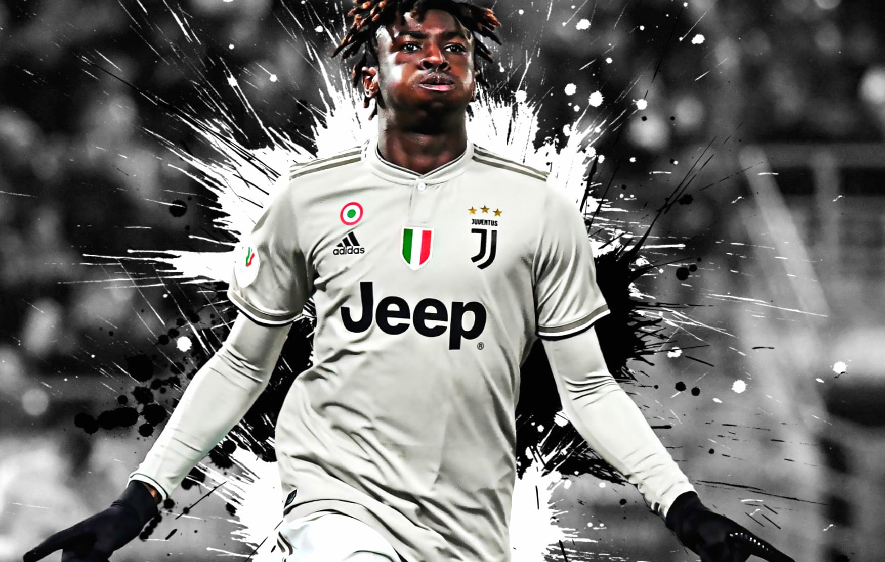 Moise Kean at 1152 x 864 size wallpapers HD quality
