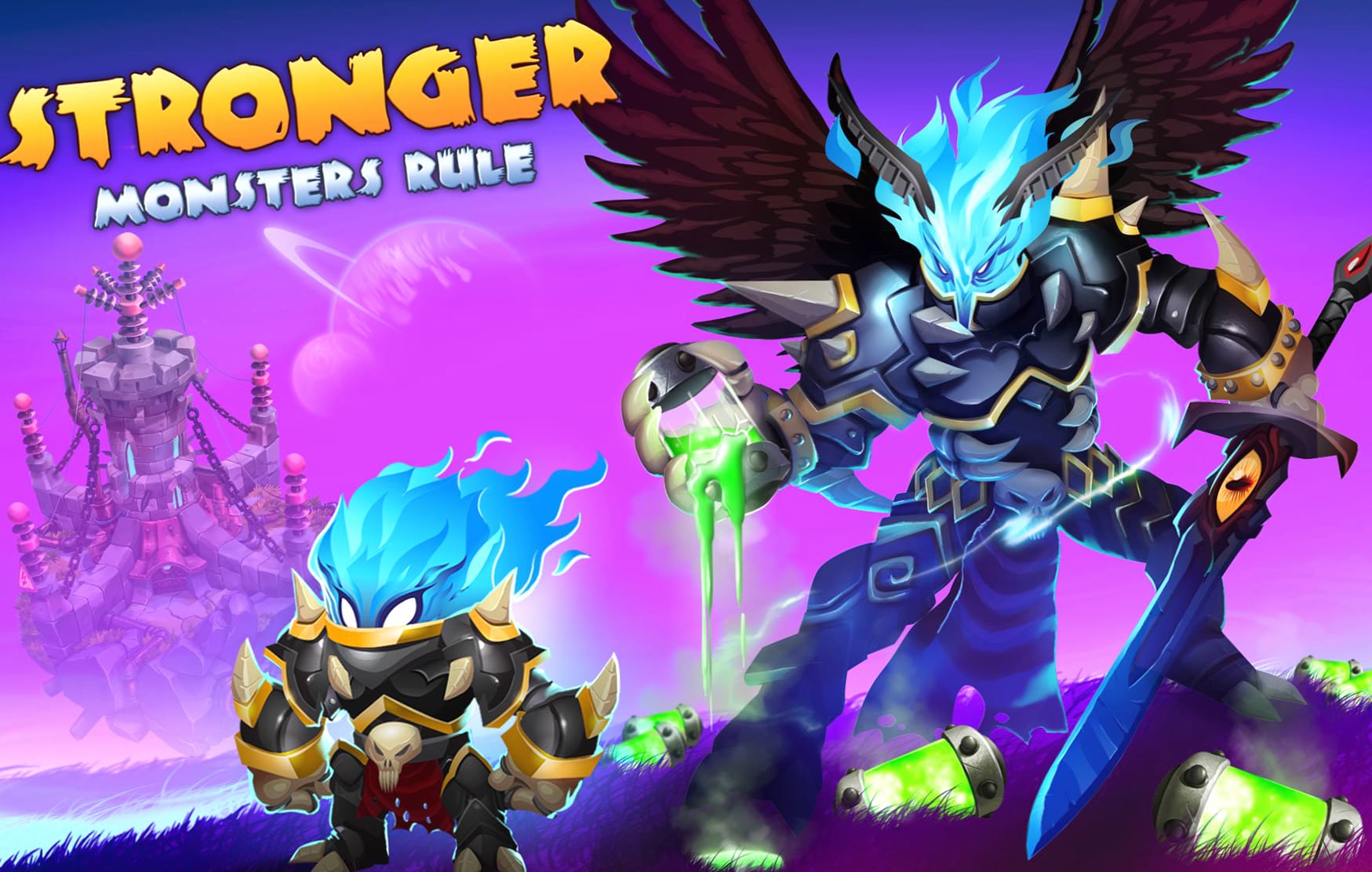 Monster Legends at 320 x 480 iPhone size wallpapers HD quality