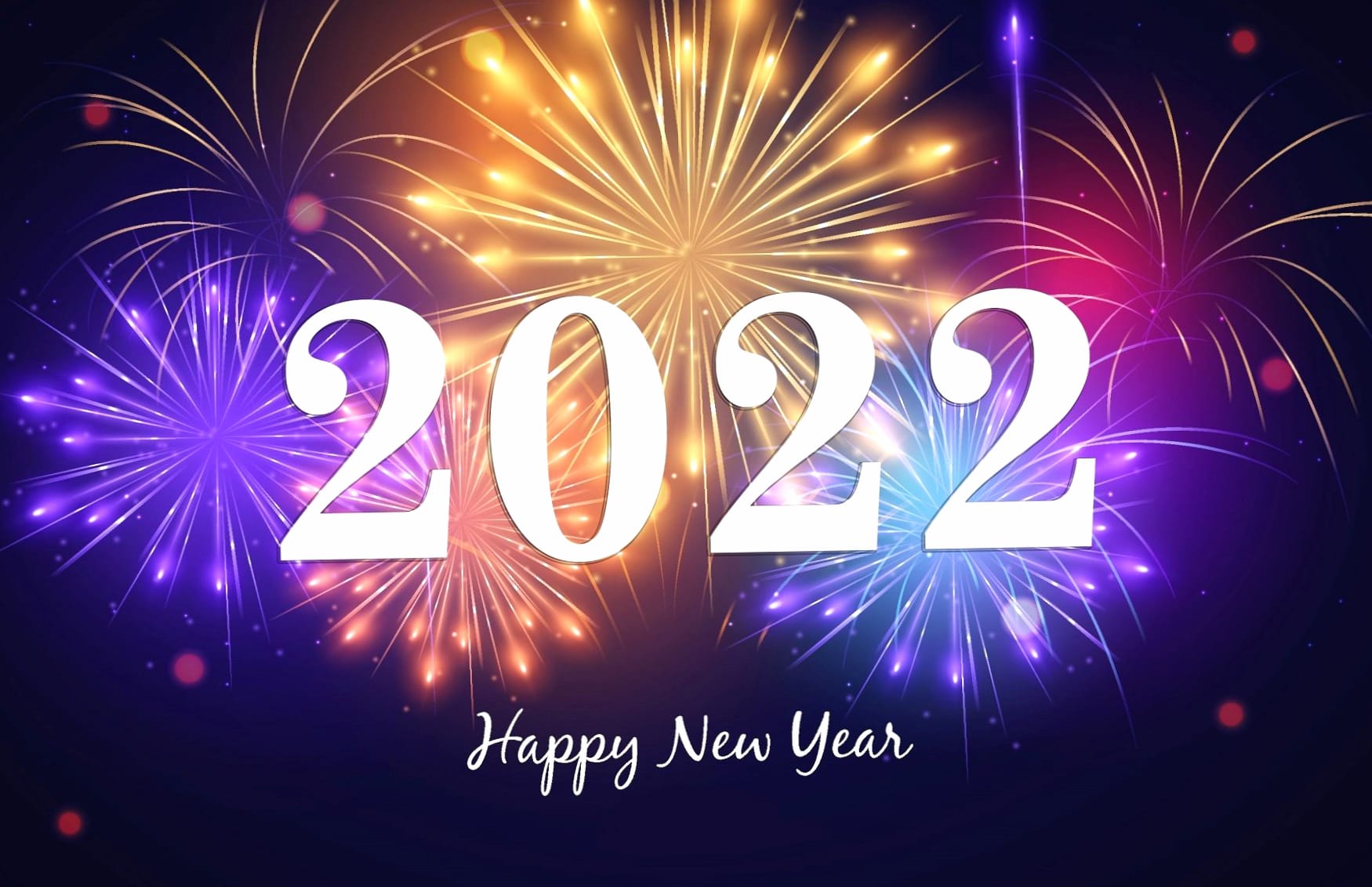 New Year 2022 at 1334 x 750 iPhone 7 size wallpapers HD quality