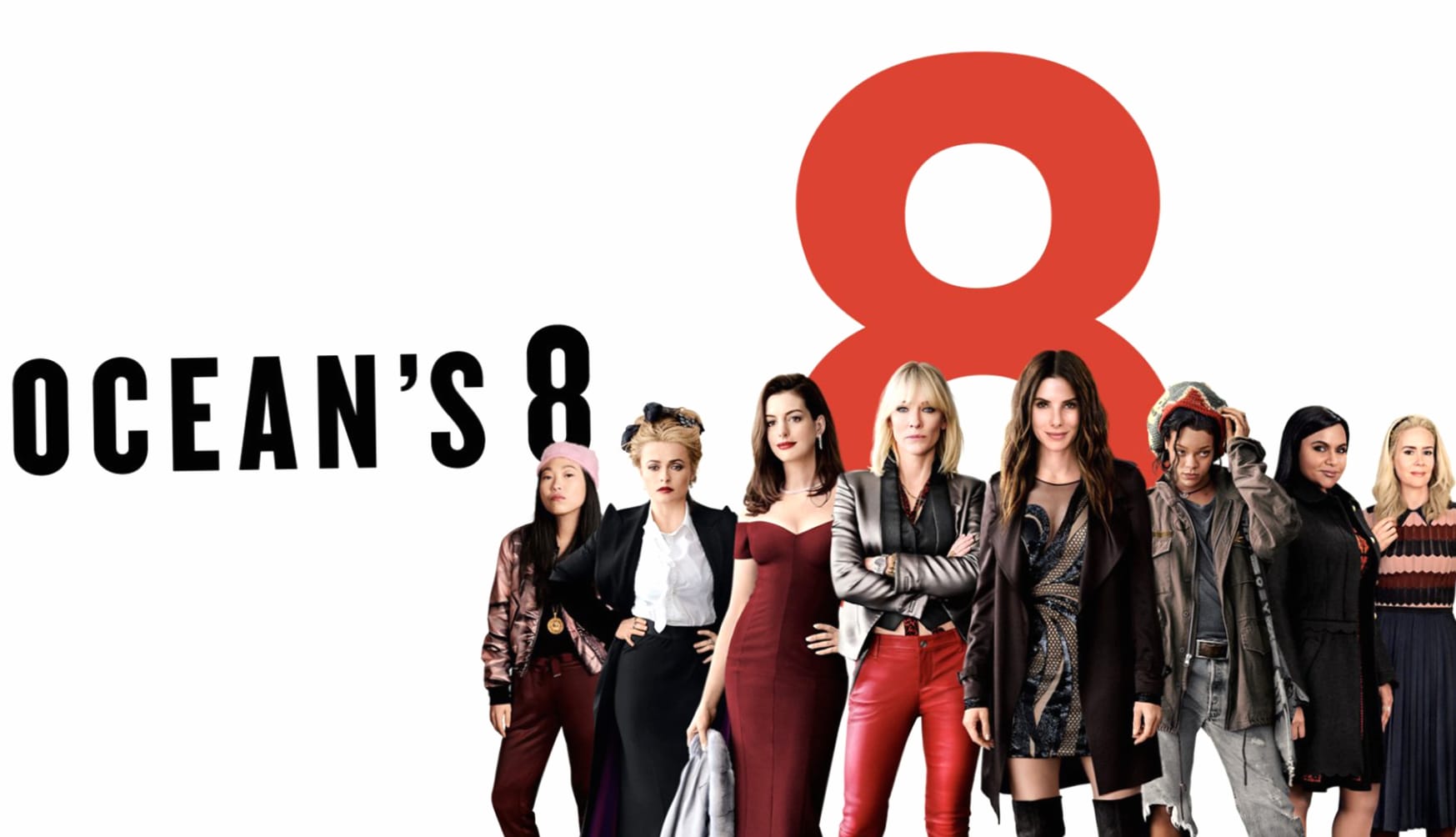 Oceans 8 at 1024 x 1024 iPad size wallpapers HD quality