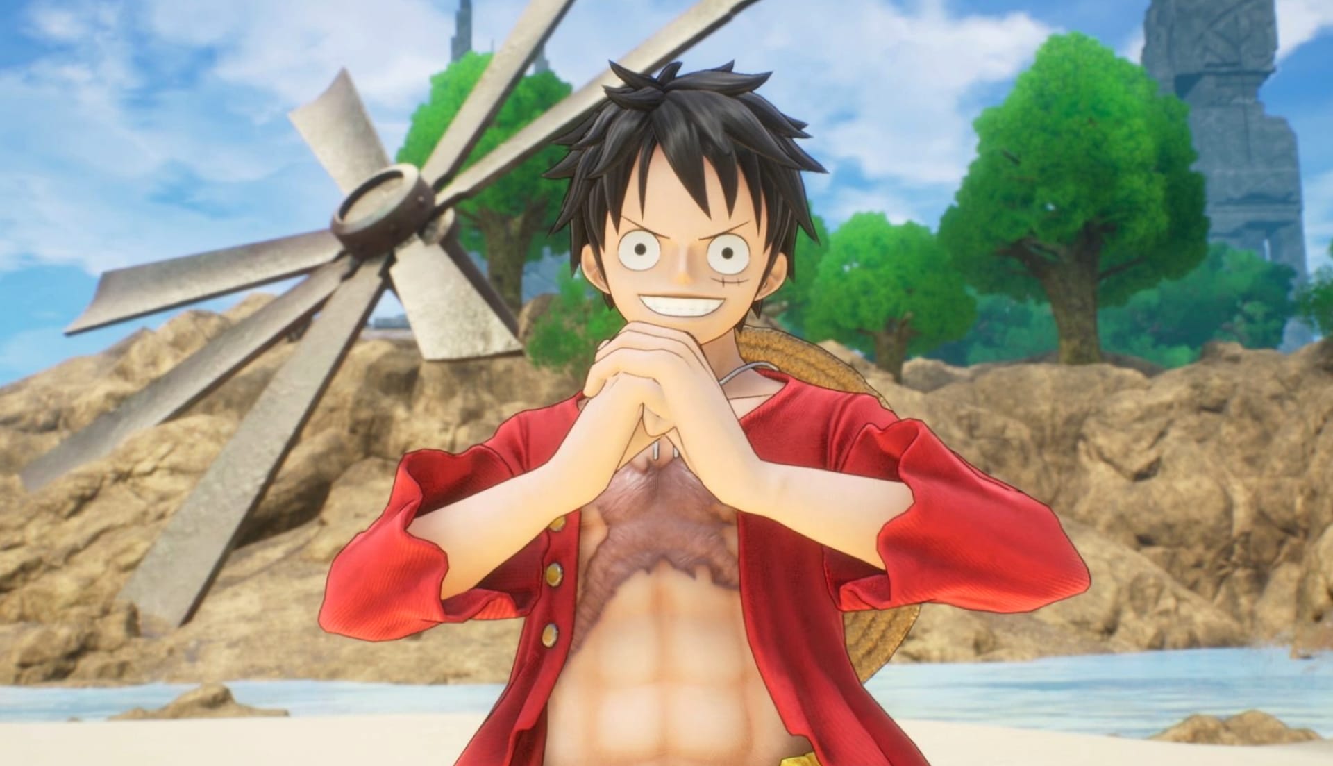 One Piece Odyssey at 320 x 480 iPhone size wallpapers HD quality