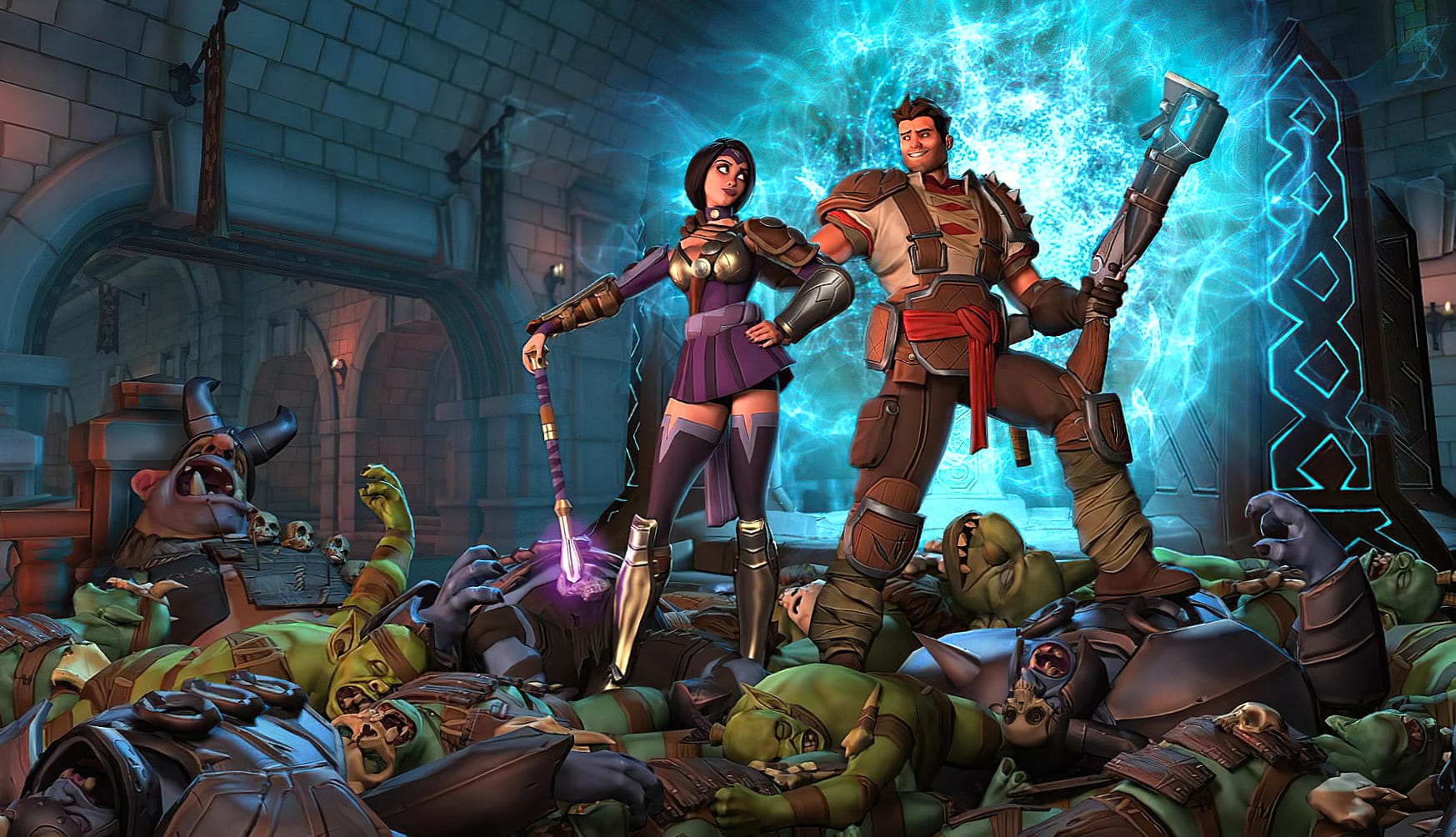Orcs Must Die! at 640 x 960 iPhone 4 size wallpapers HD quality