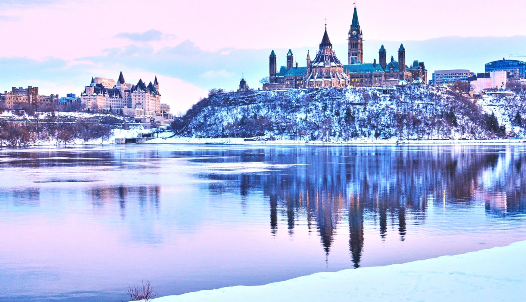 Parliament of Canada at 1024 x 768 size wallpapers HD quality