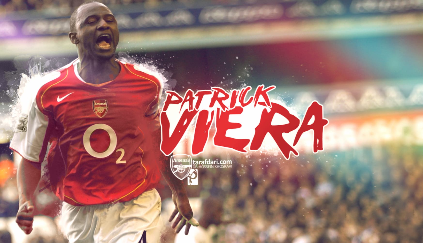 Patrick Vieira at 320 x 480 iPhone size wallpapers HD quality