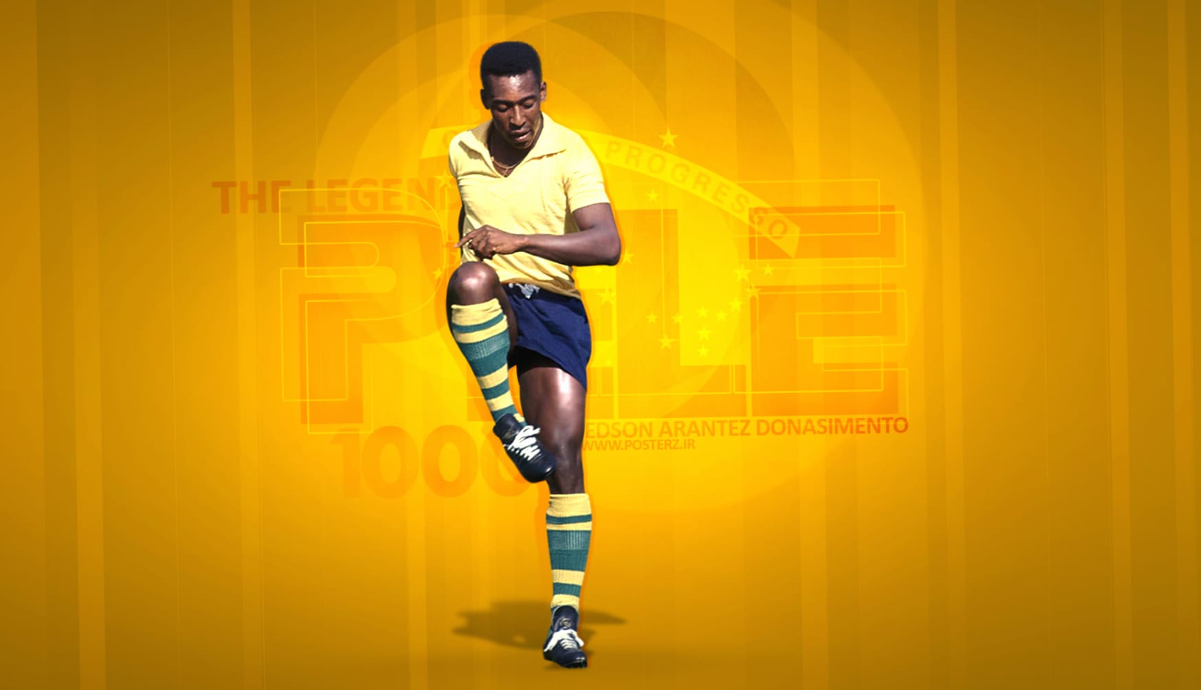 Pele at 640 x 960 iPhone 4 size wallpapers HD quality