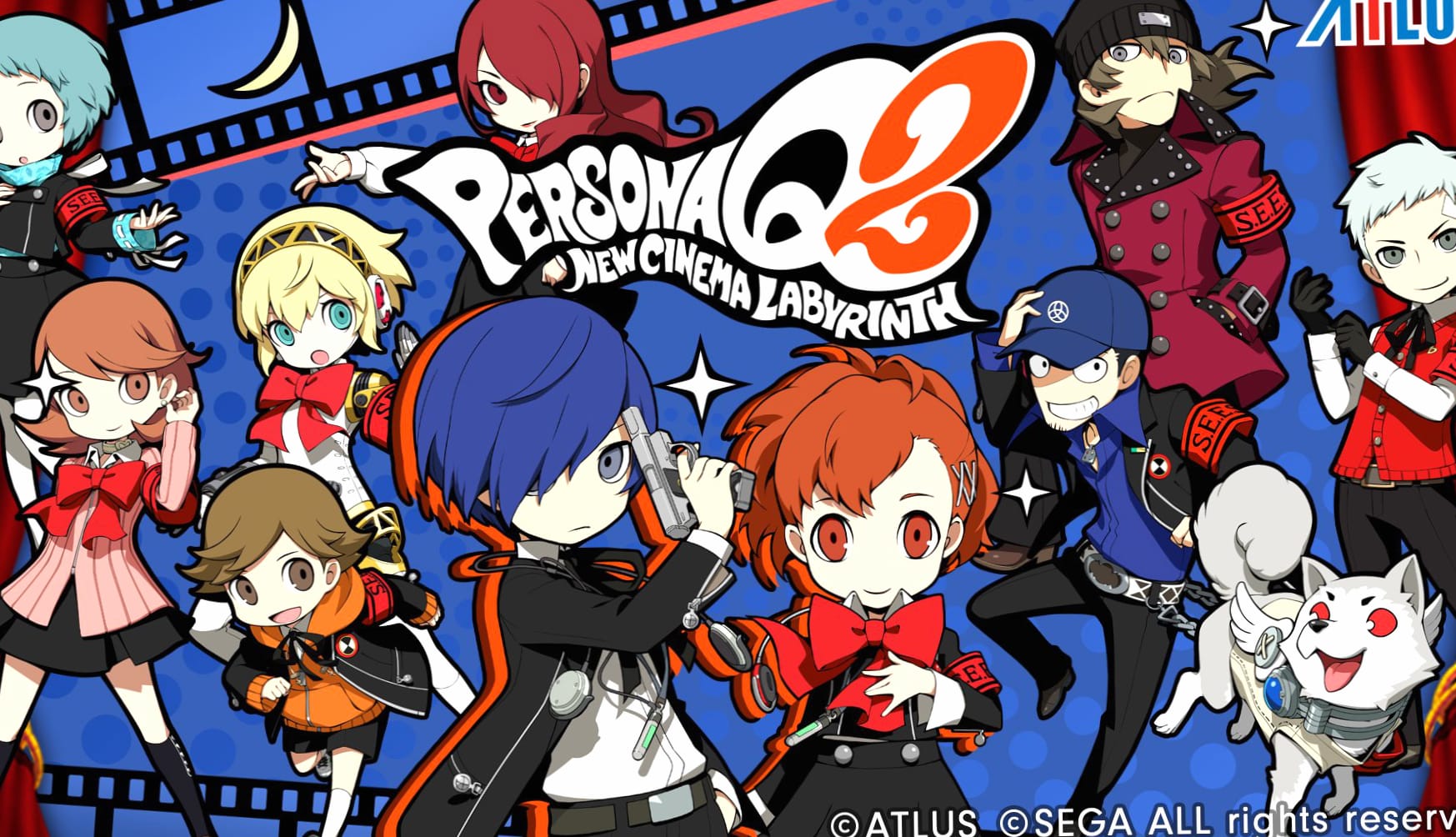 Persona Q 2 at 640 x 960 iPhone 4 size wallpapers HD quality