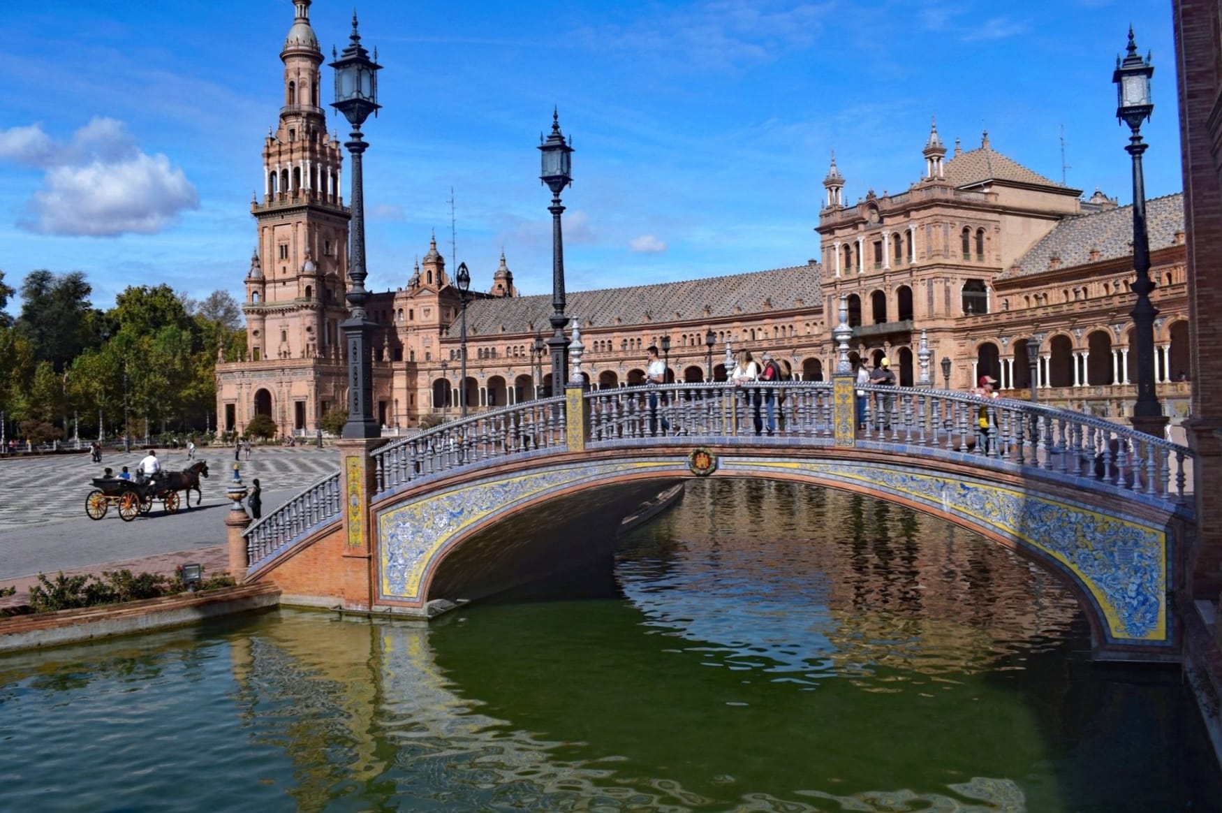 Plaza de Espana at 750 x 1334 iPhone 6 size wallpapers HD quality