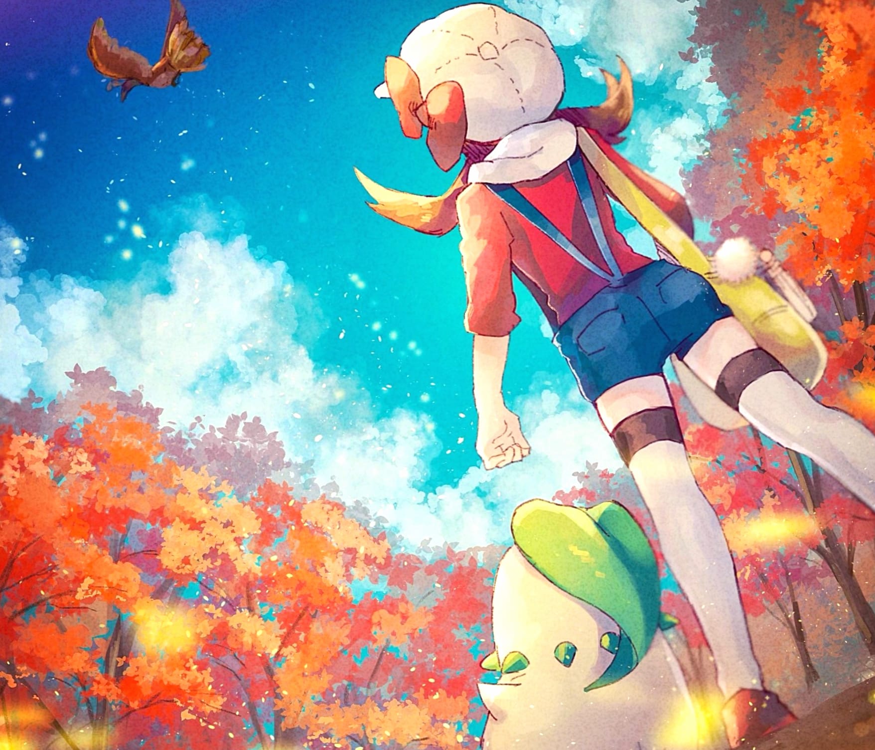 Pokemon HeartGold and SoulSilver at 2048 x 2048 iPad size wallpapers HD quality