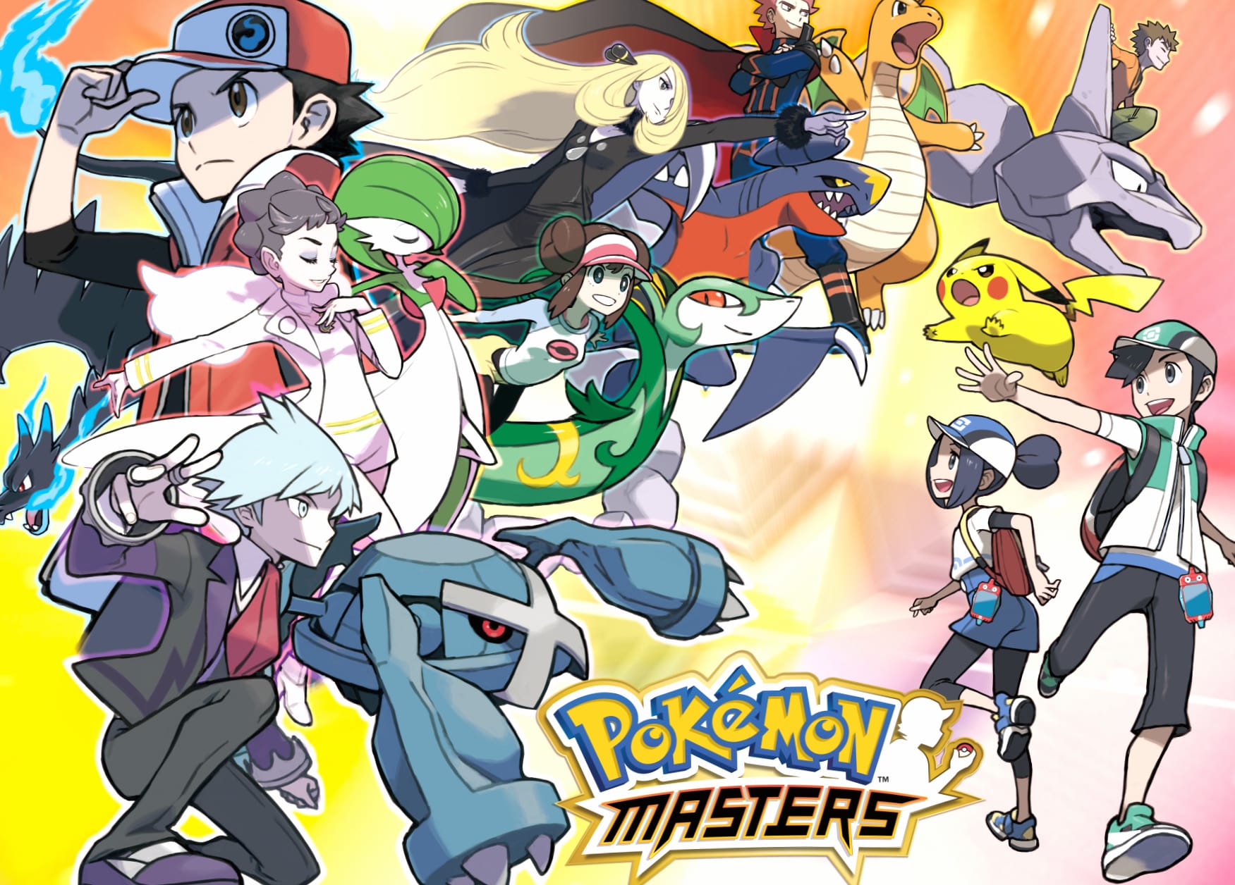 Pokemon Masters at 1334 x 750 iPhone 7 size wallpapers HD quality