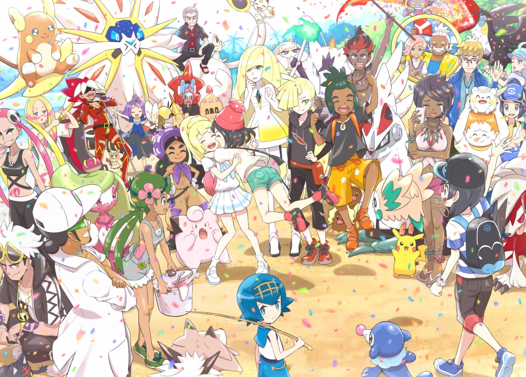 Pokemon Masters EX at 1280 x 960 size wallpapers HD quality