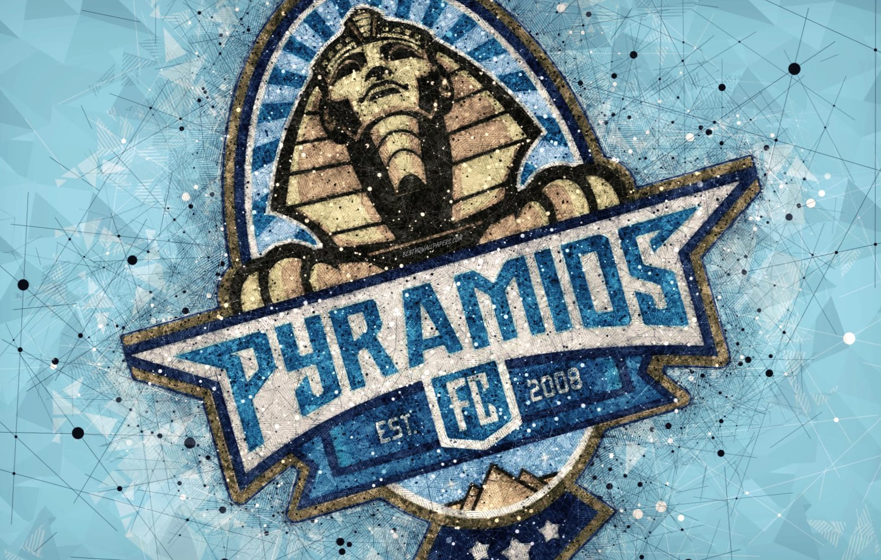 Pyramids FC at 1024 x 1024 iPad size wallpapers HD quality