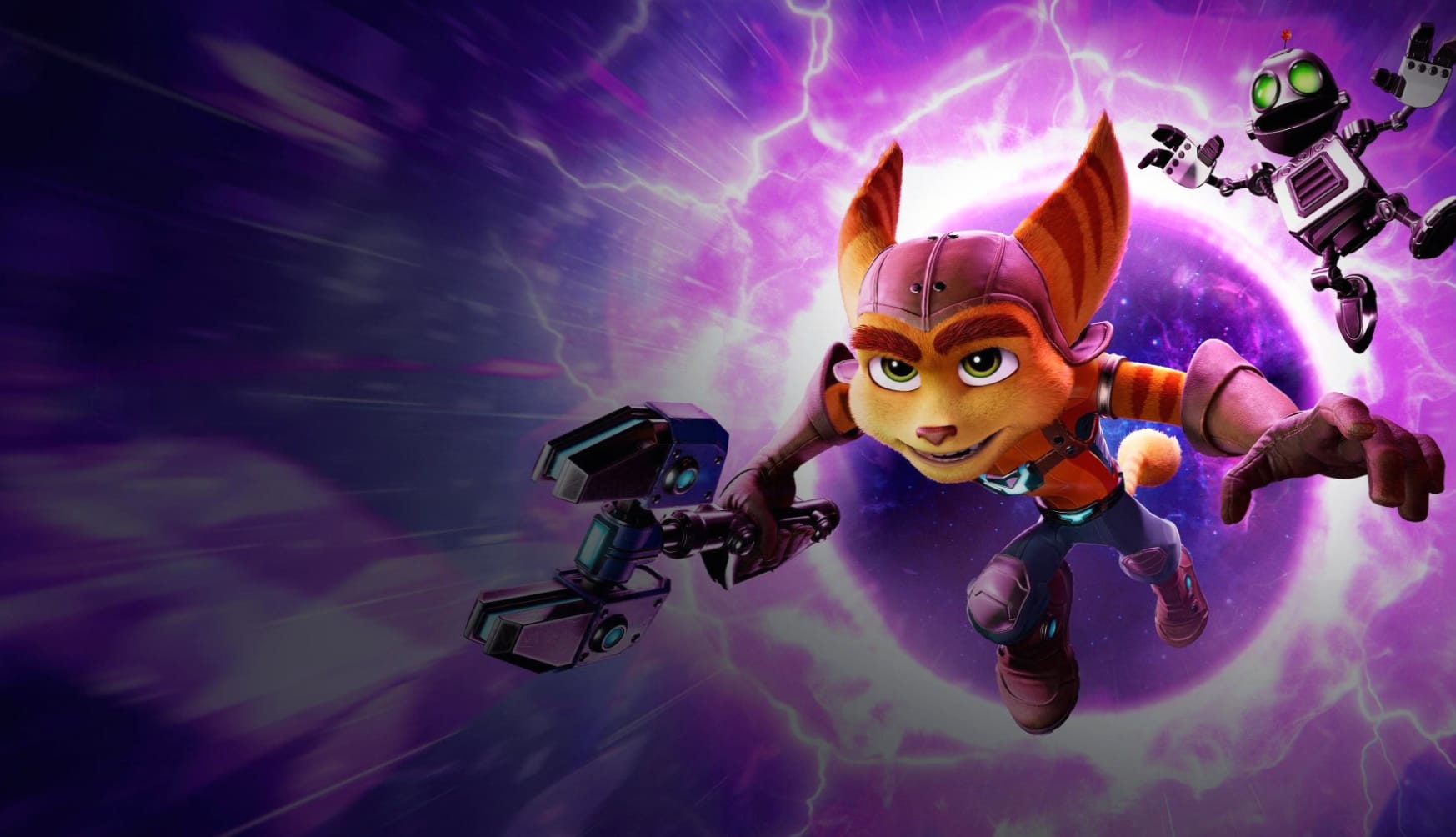 Ratchet Clank Rift Apart at 320 x 480 iPhone size wallpapers HD quality