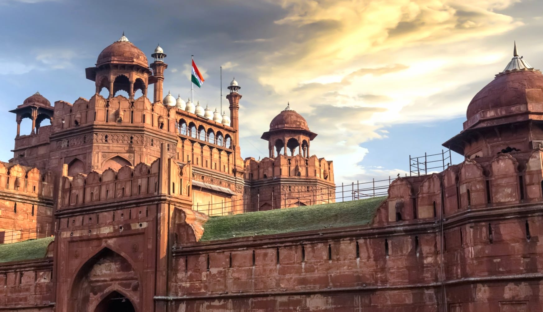 Red Fort at 1152 x 864 size wallpapers HD quality