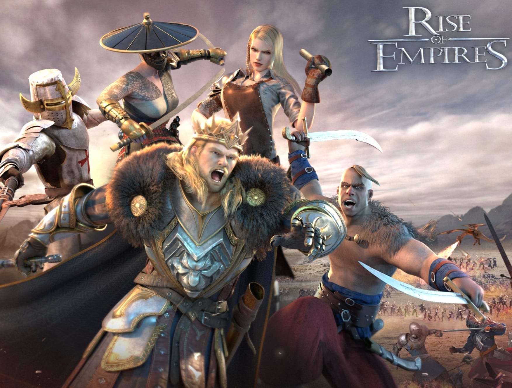 Rise of Empires Ice and Fire at 1600 x 1200 size wallpapers HD quality