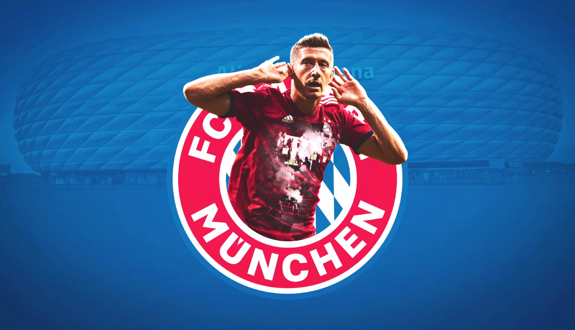 Robert Lewandowski at 320 x 480 iPhone size wallpapers HD quality