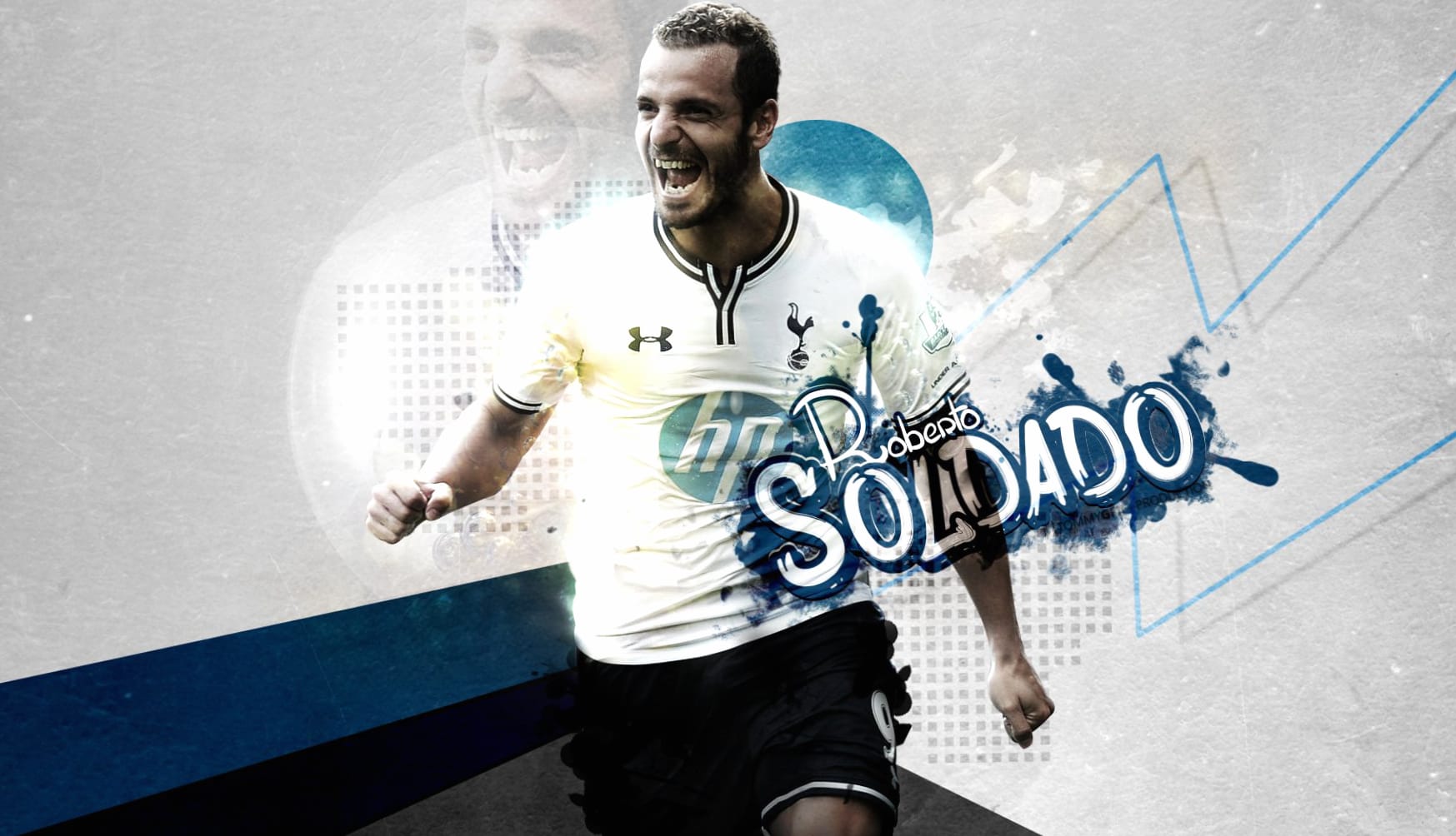 Roberto Soldado at 640 x 1136 iPhone 5 size wallpapers HD quality