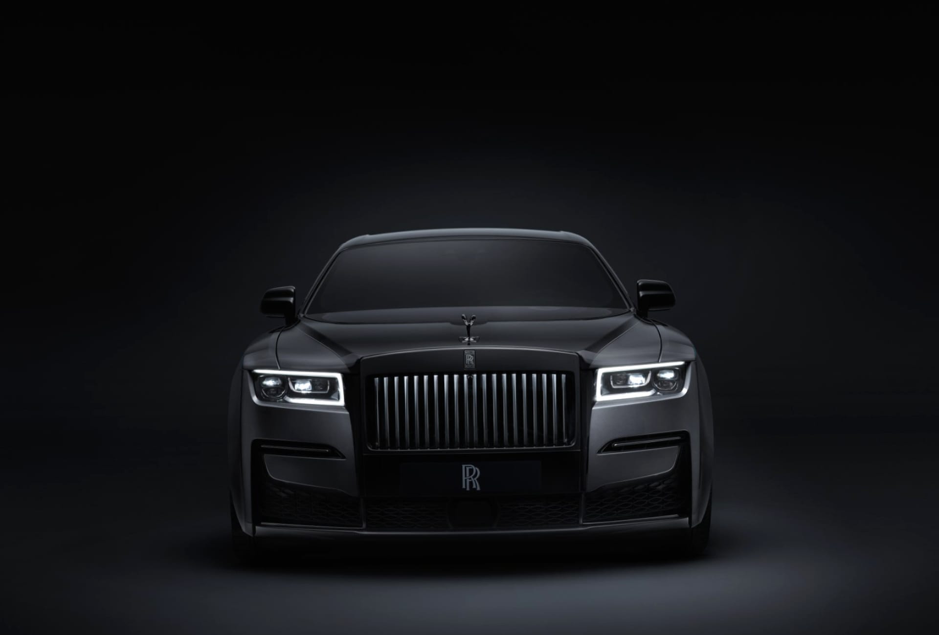 Rolls-Royce Black Badge Ghost at 1334 x 750 iPhone 7 size wallpapers HD quality