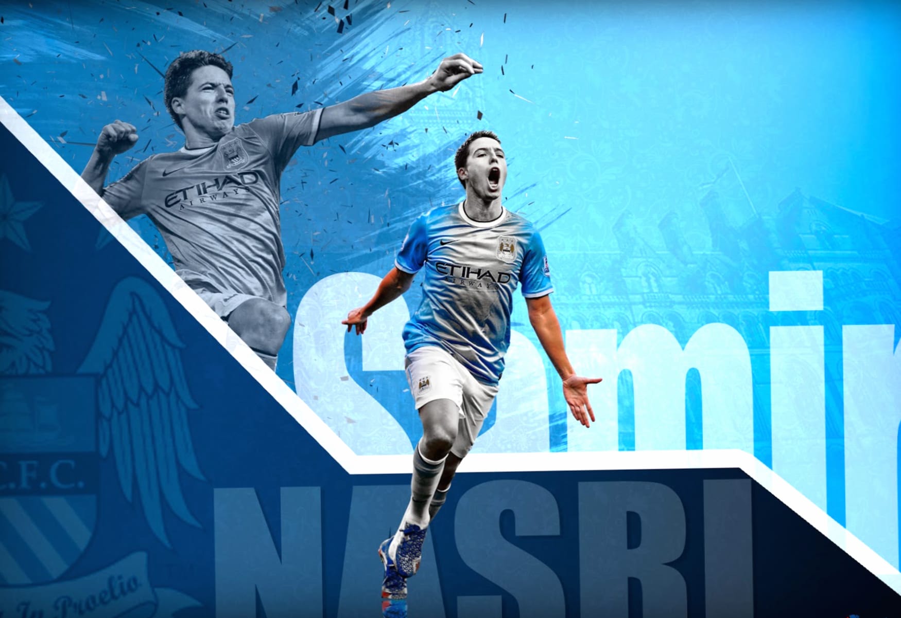 Samir Nasri at 640 x 960 iPhone 4 size wallpapers HD quality