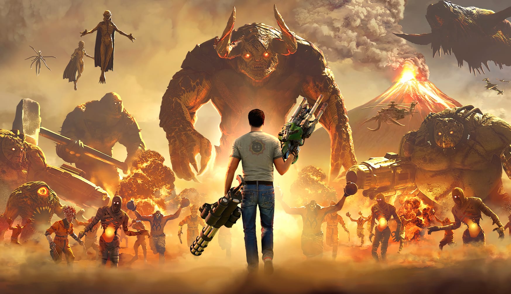 Serious Sam 4 at 2048 x 2048 iPad size wallpapers HD quality