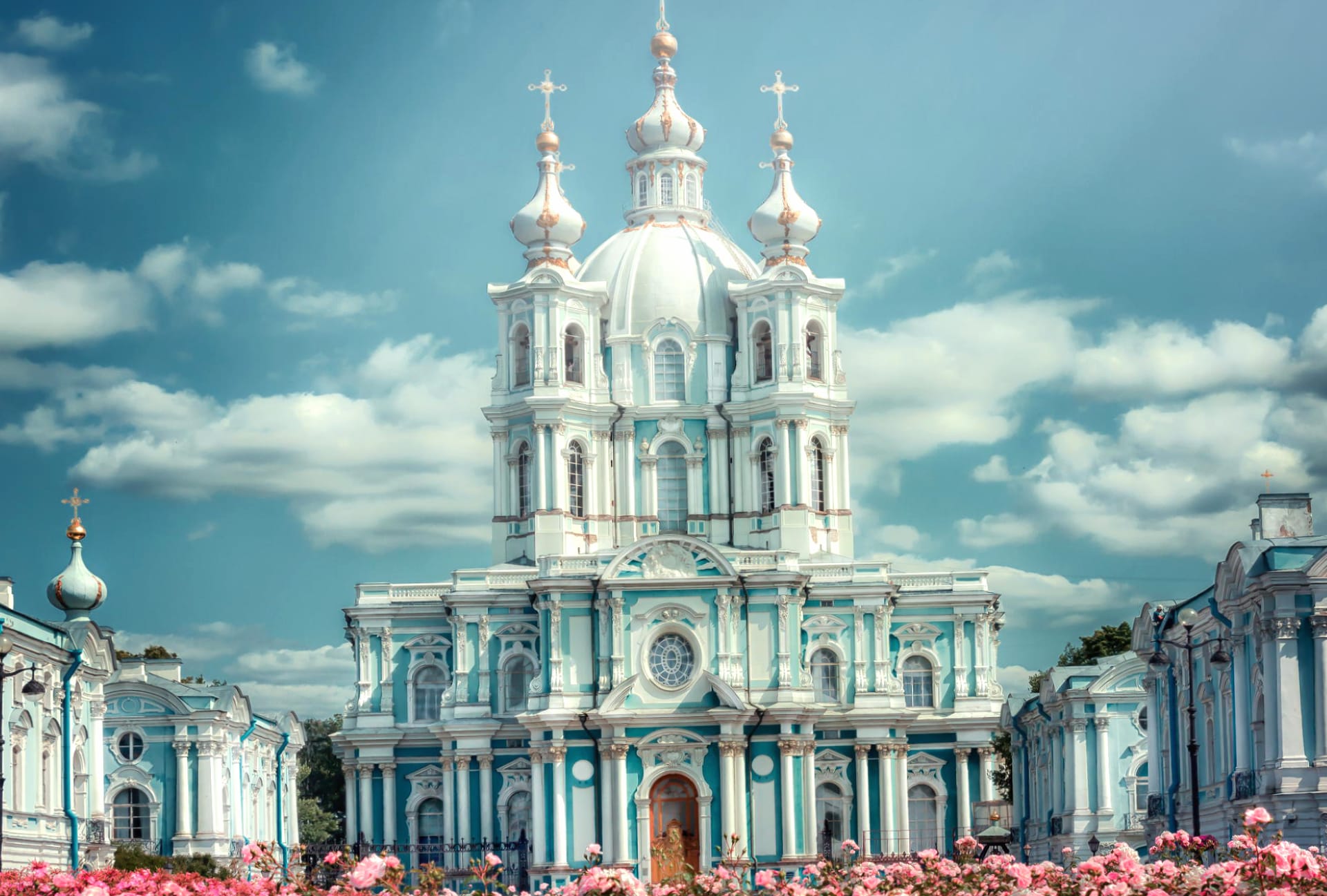 Smolny Cathedral wallpapers HD quality