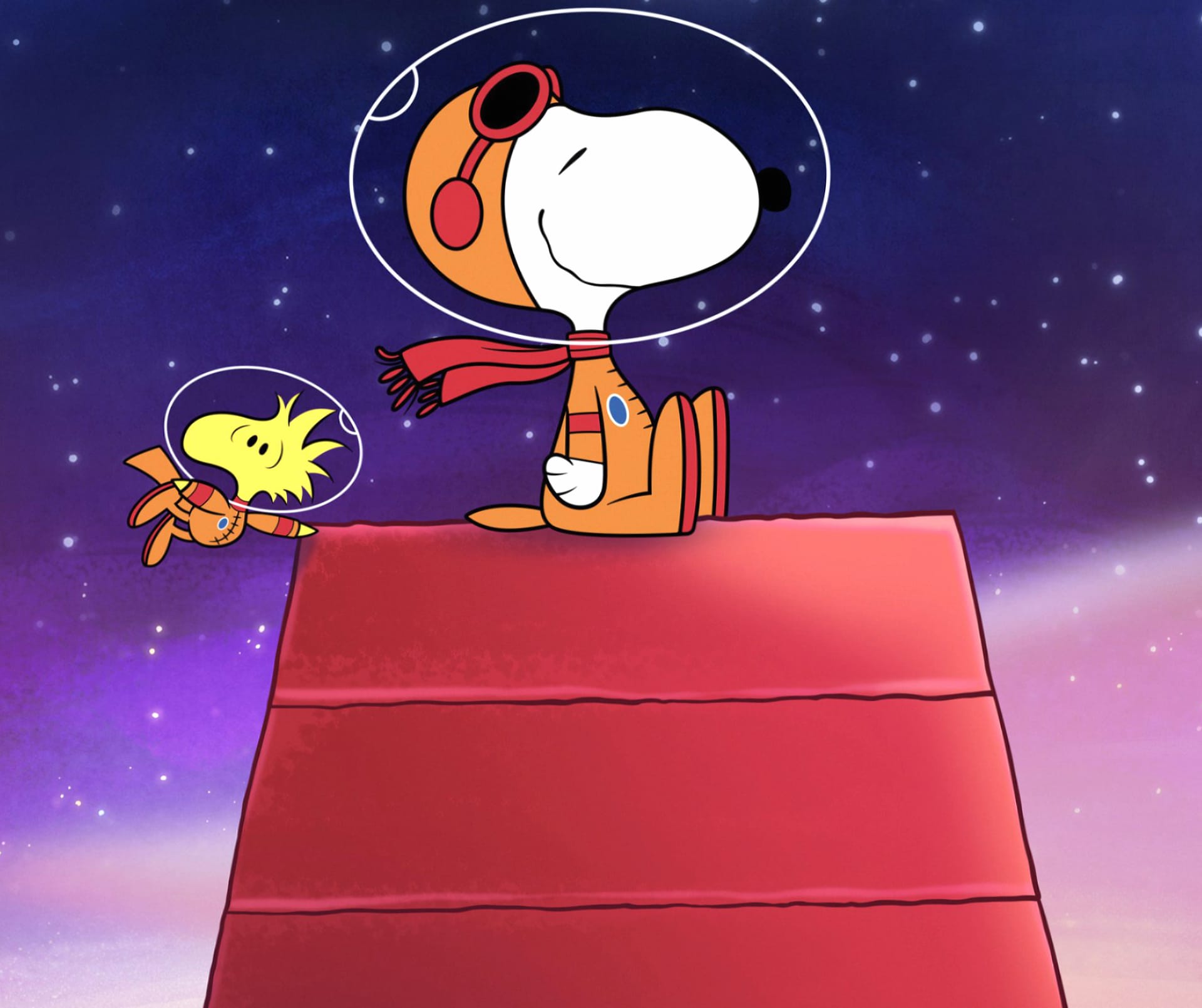 Snoopy in Space at 1024 x 768 size wallpapers HD quality