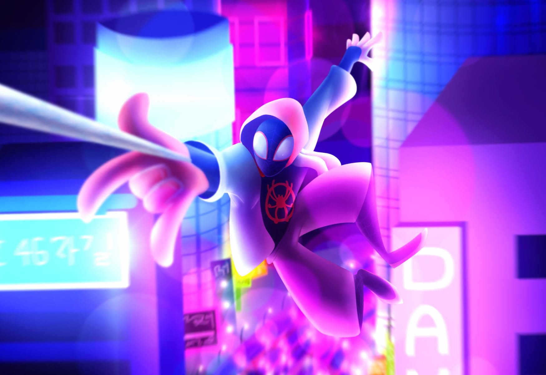 Spider-Man Into The Spider-Verse at 1024 x 768 size wallpapers HD quality