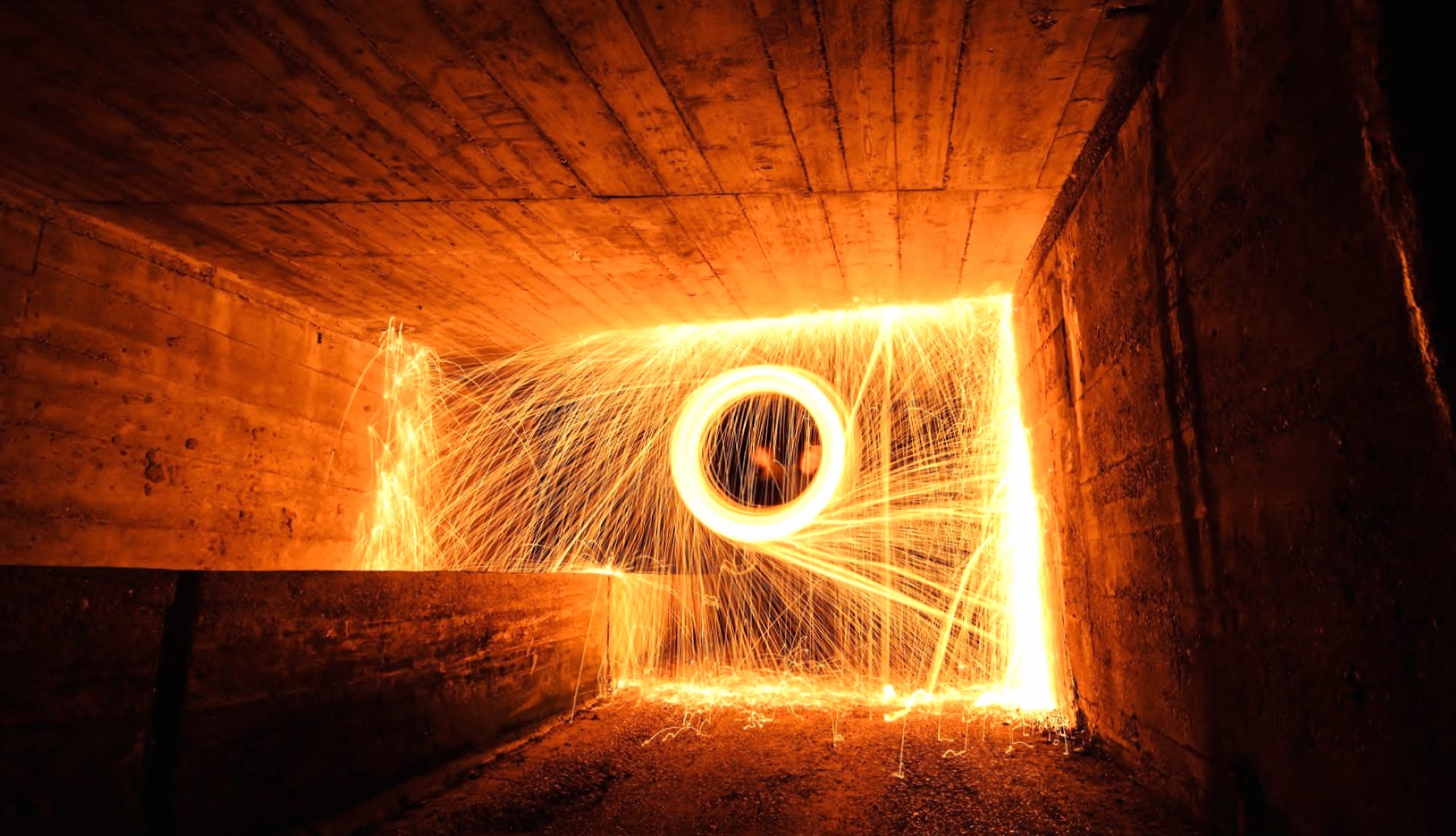 Steel Tunnel at 1600 x 1200 size wallpapers HD quality
