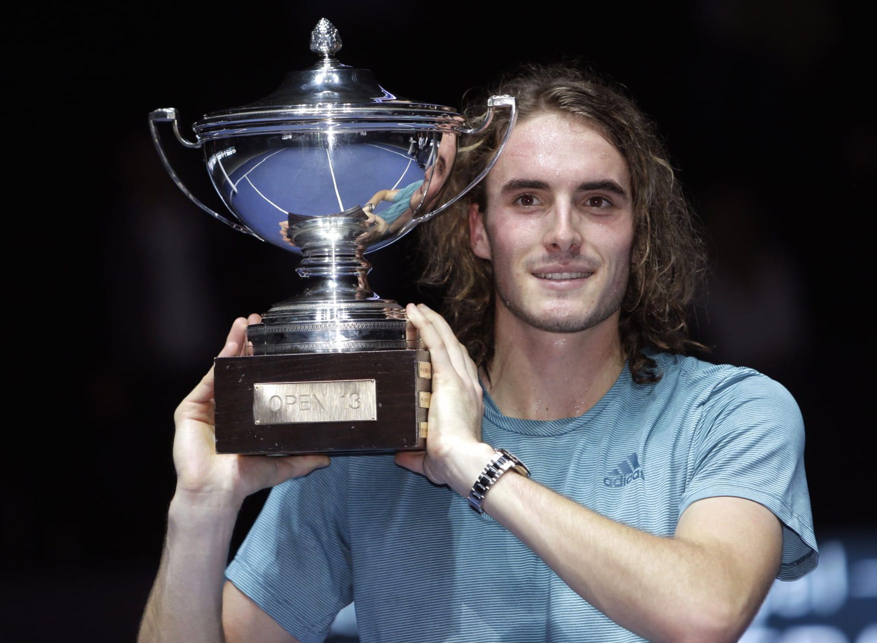 Stefanos Tsitsipas at 750 x 1334 iPhone 6 size wallpapers HD quality